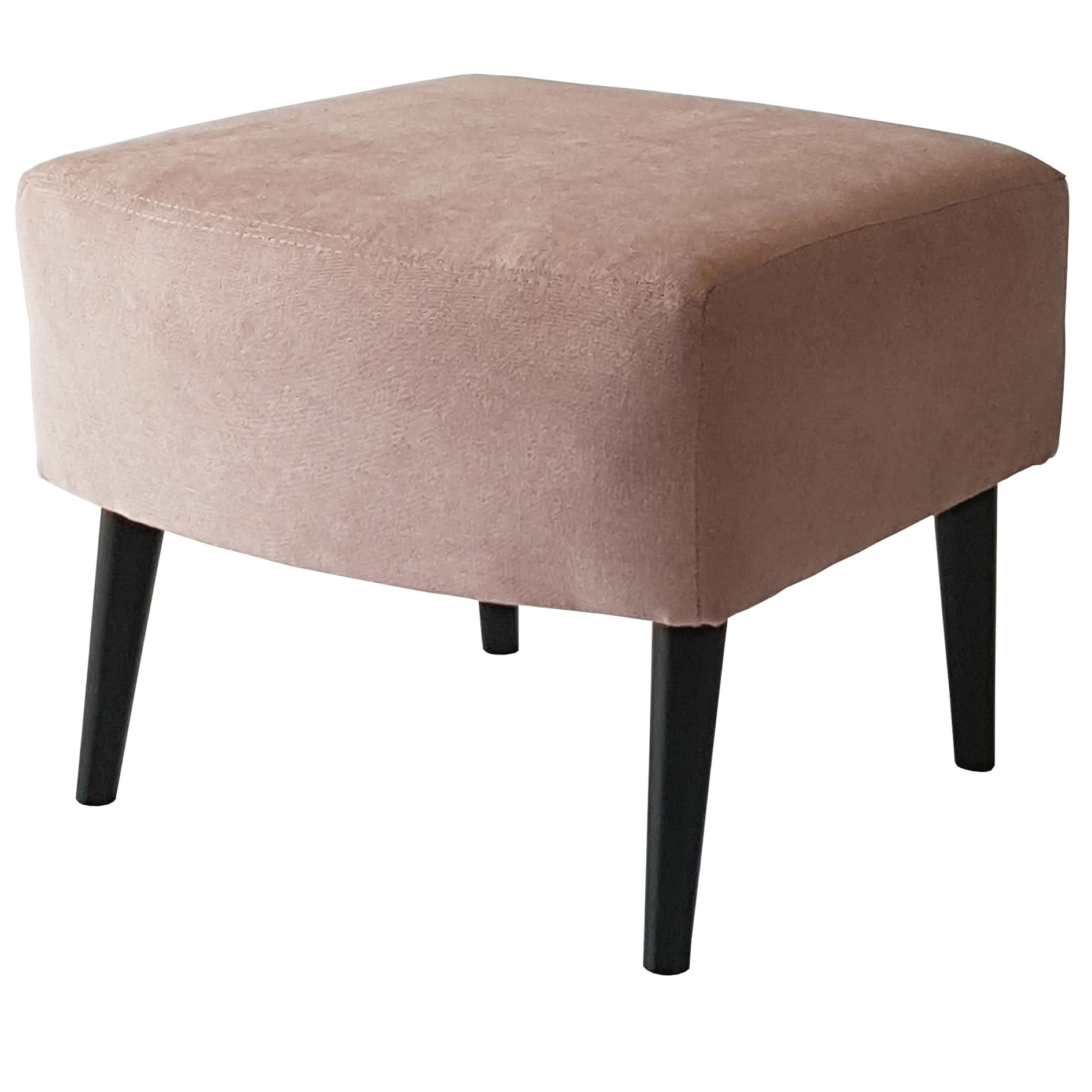 Hocker - flamingo - Wellenfederung - Microfaser