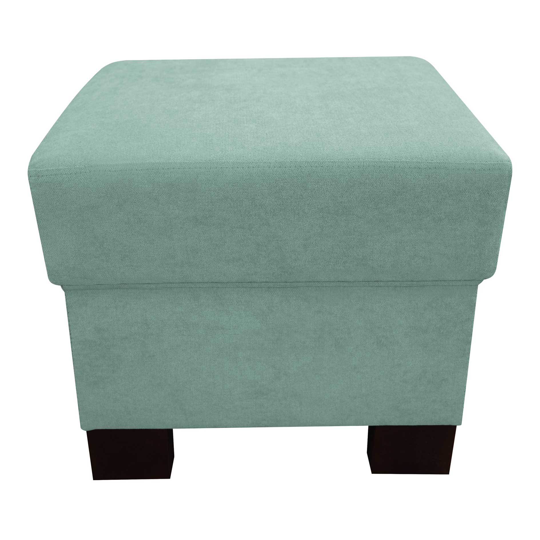 Hocker - mint - Kaltschaum-Polsterung - 51 cm breit
