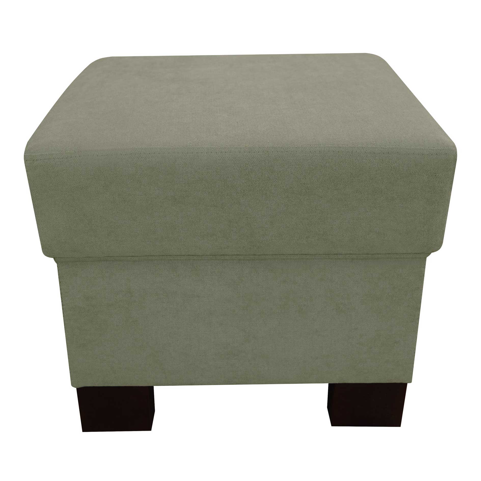 Hocker - moss - Kaltschaum-Polsterung - 51 cm breit