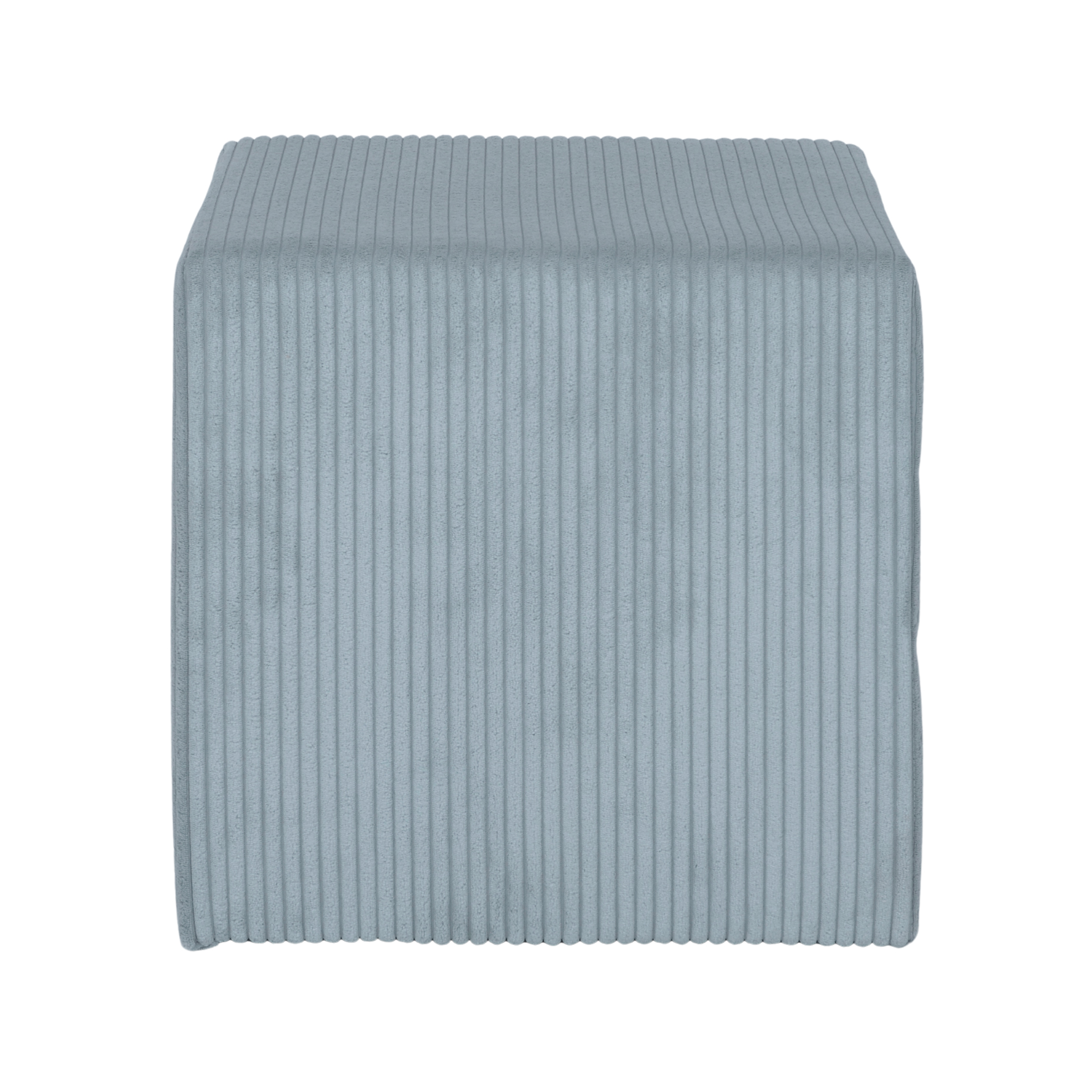 Hocker - sage - Cord - 45x45 cm