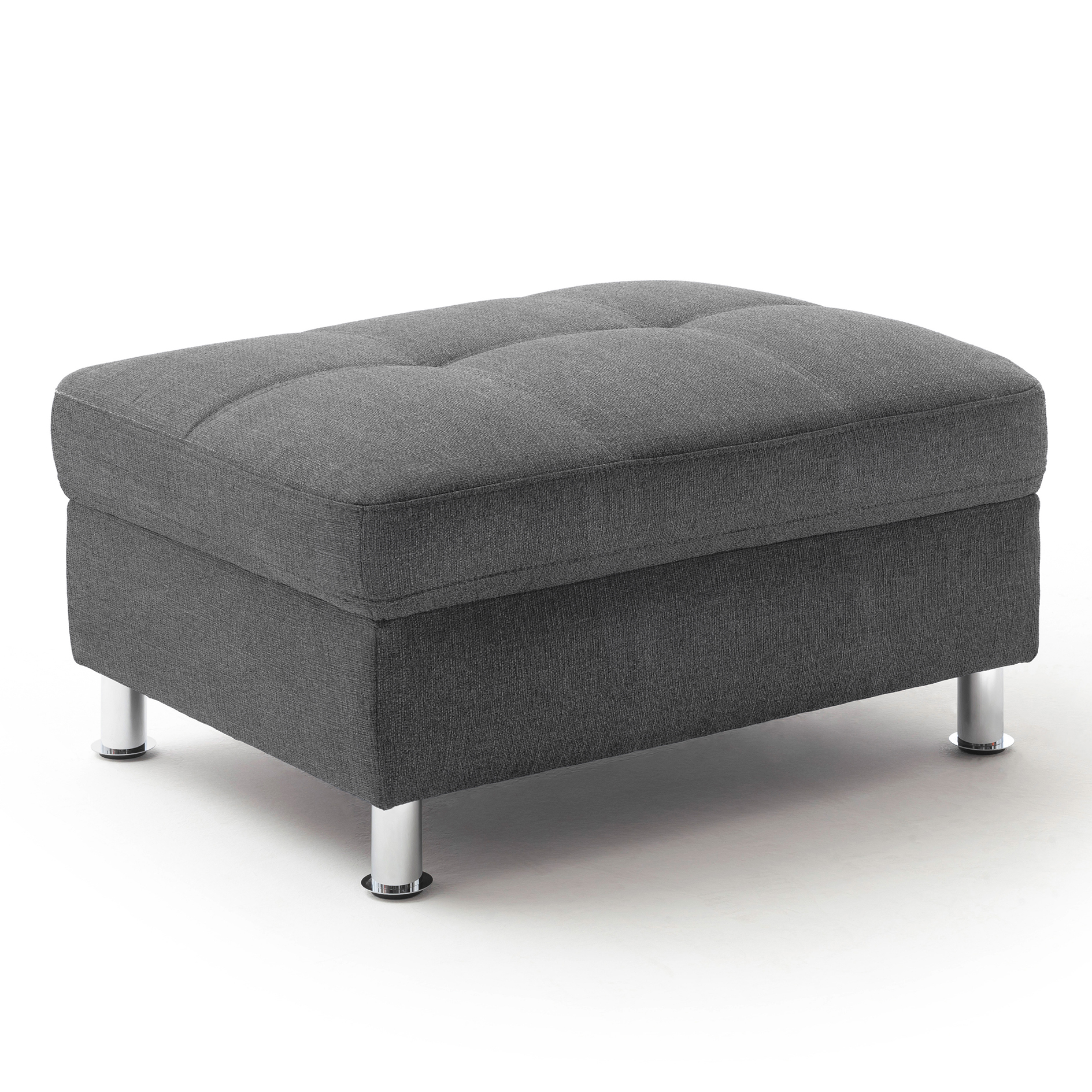 Hocker - stone - Microfaser - 90 cm breit