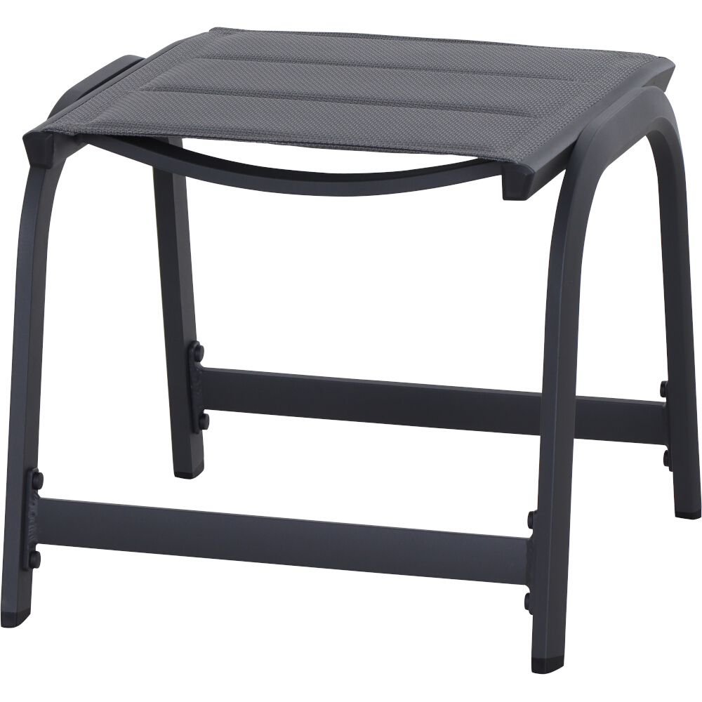 Hocker TESORO - matt anthrazit - royal grau