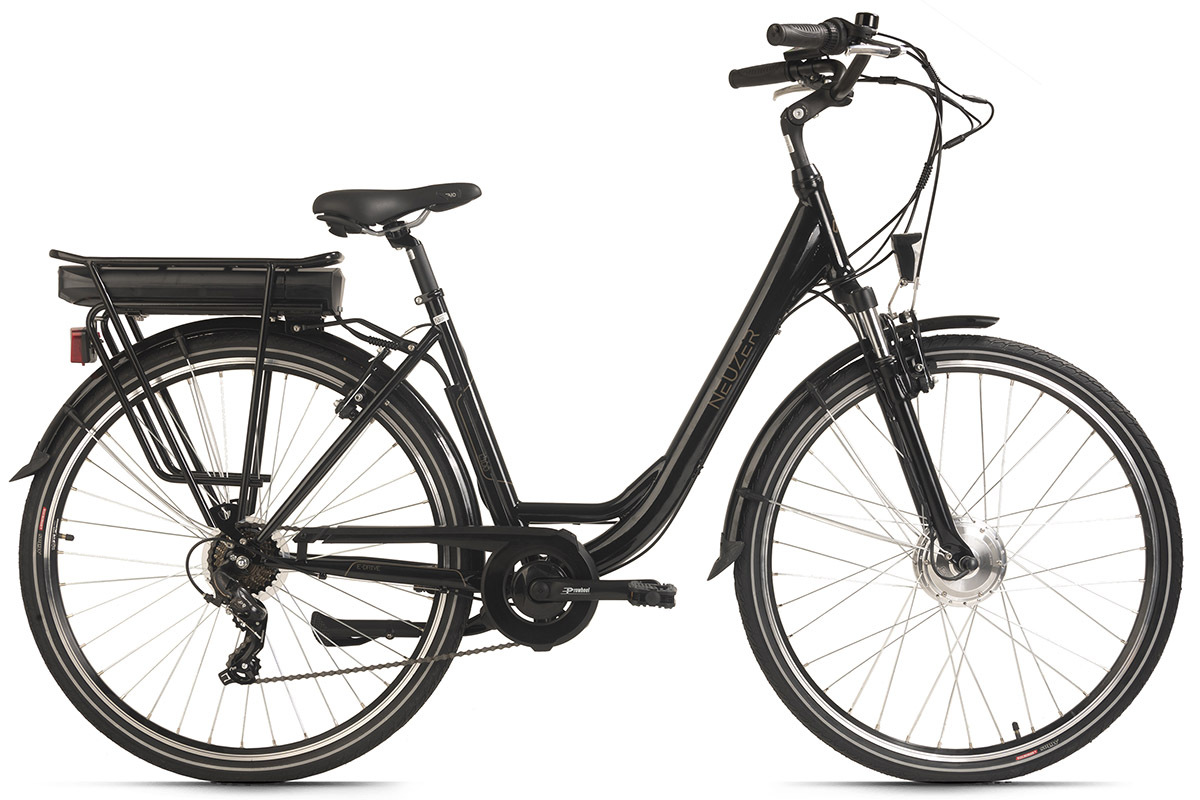 Hollandia Damen E-Citybike LIDO 28'' - schwarz - 49 cm Rahmenhöhe