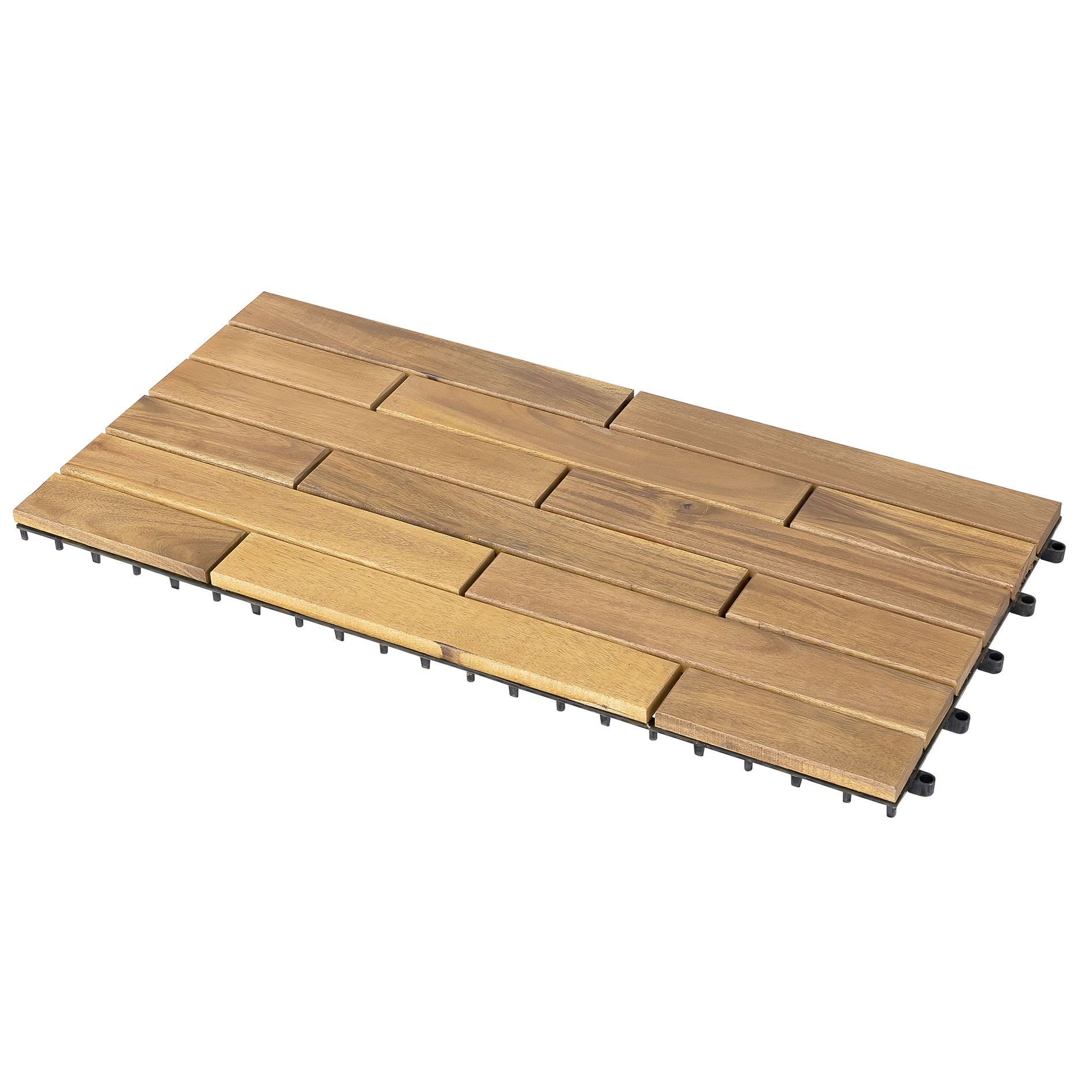 Holzfliese - Acacia Mangium - gerade - 60x30 cm