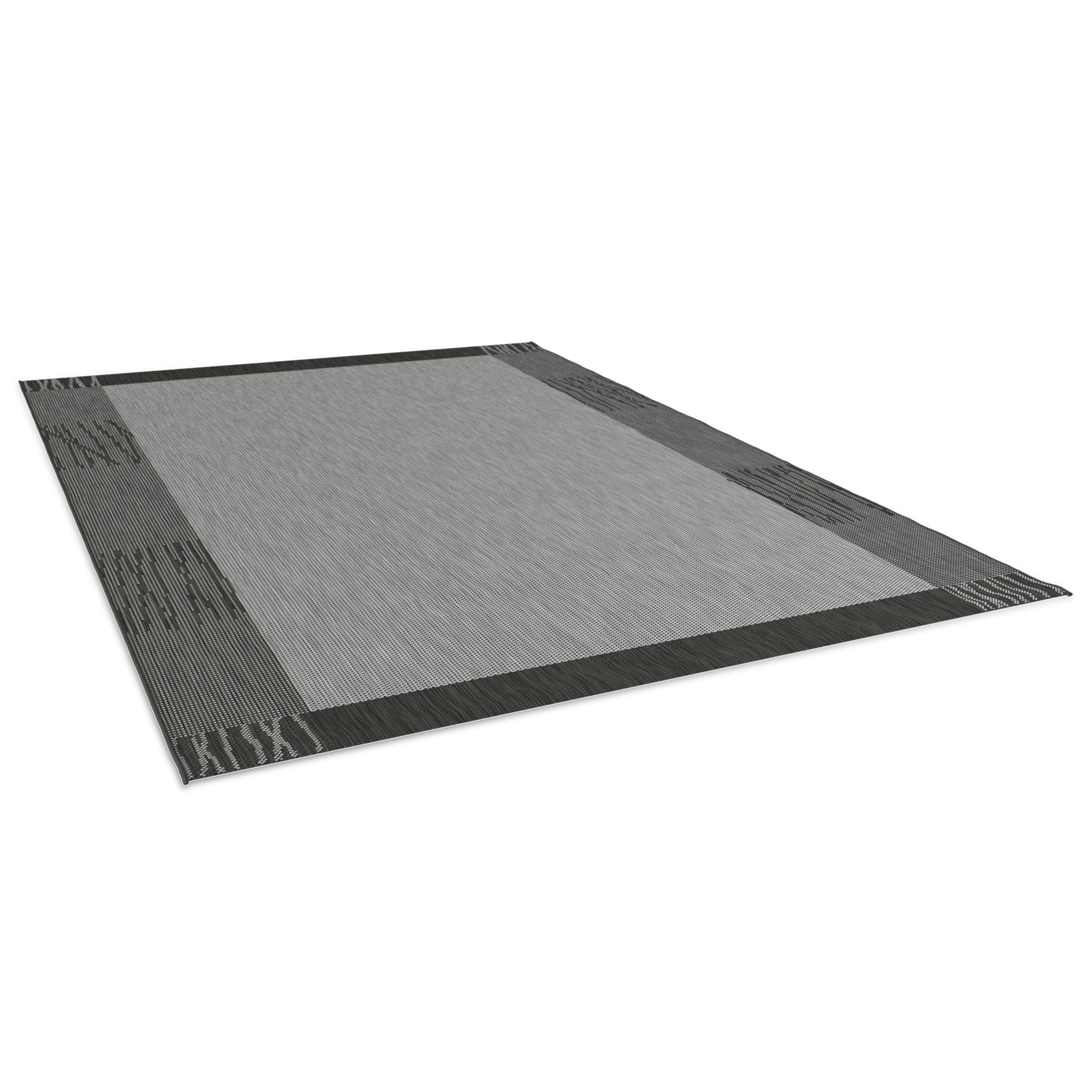 In-/Outdoorteppich - grau - 120x170 cm
