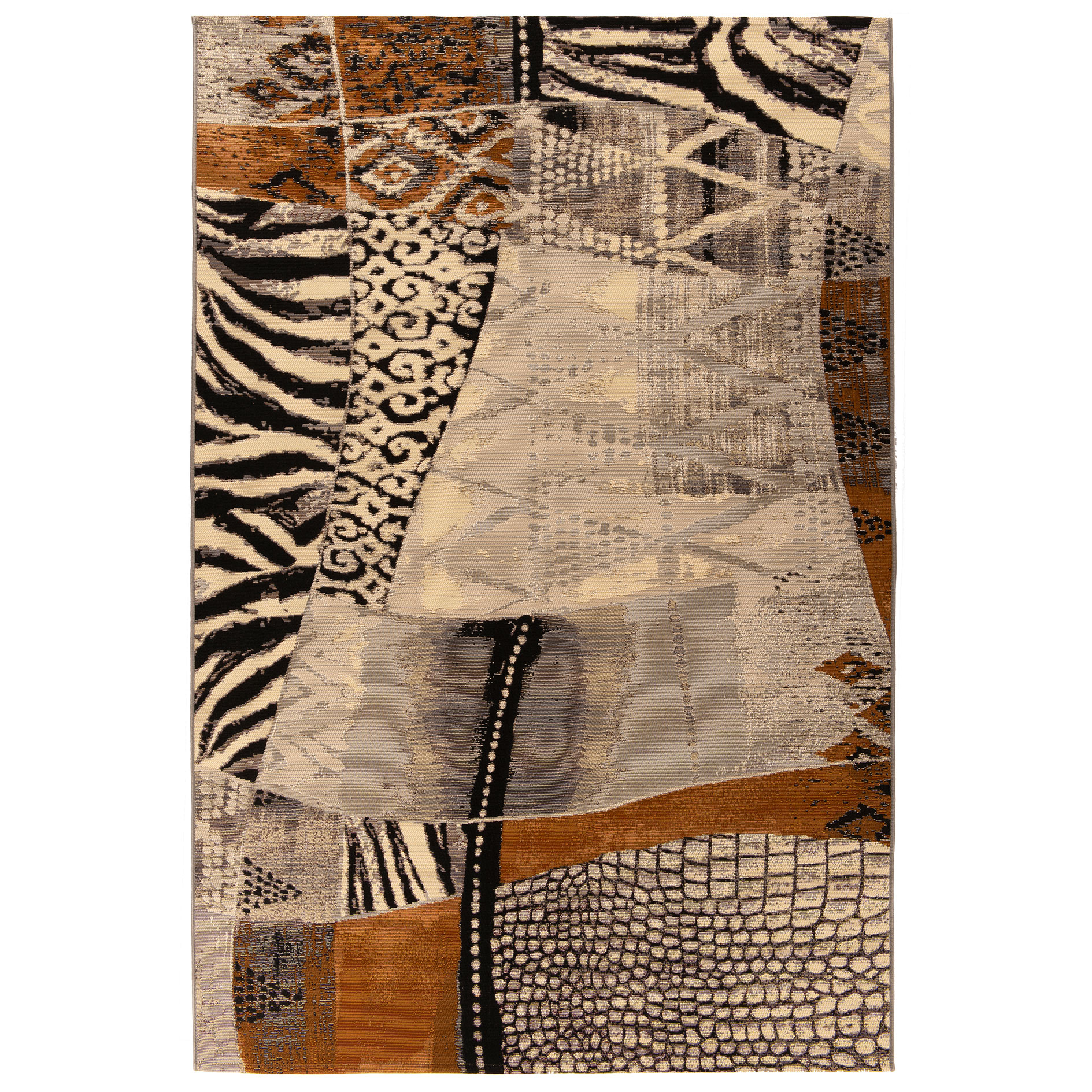 In-/Outdoorteppich - multicolor - 80x165 cm