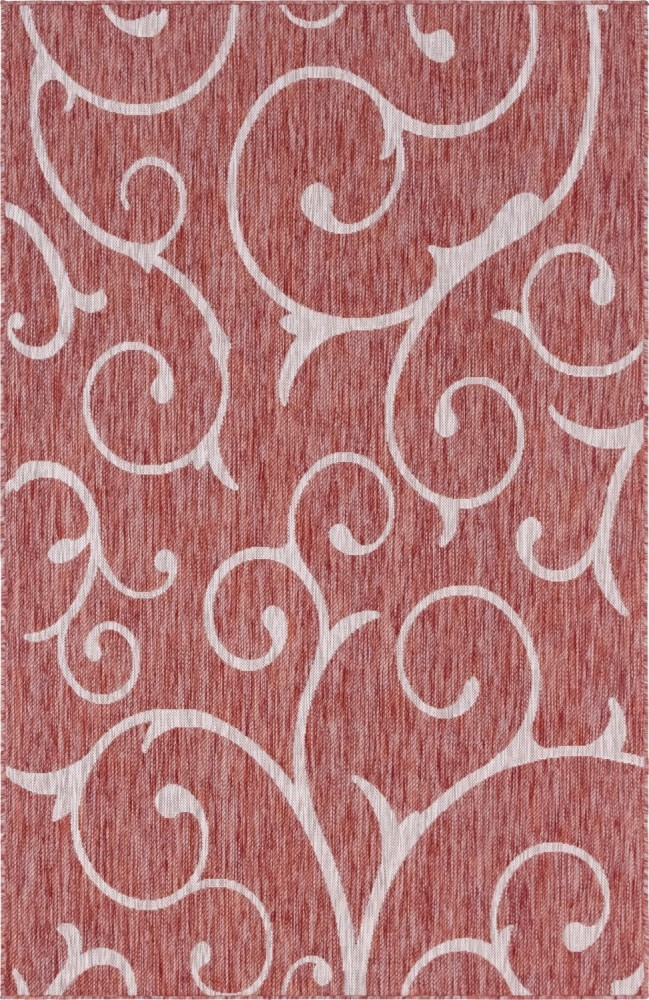 In-/Outdoorteppich OUTDOOR BEAUTIES - rostrot - 244x152 cm