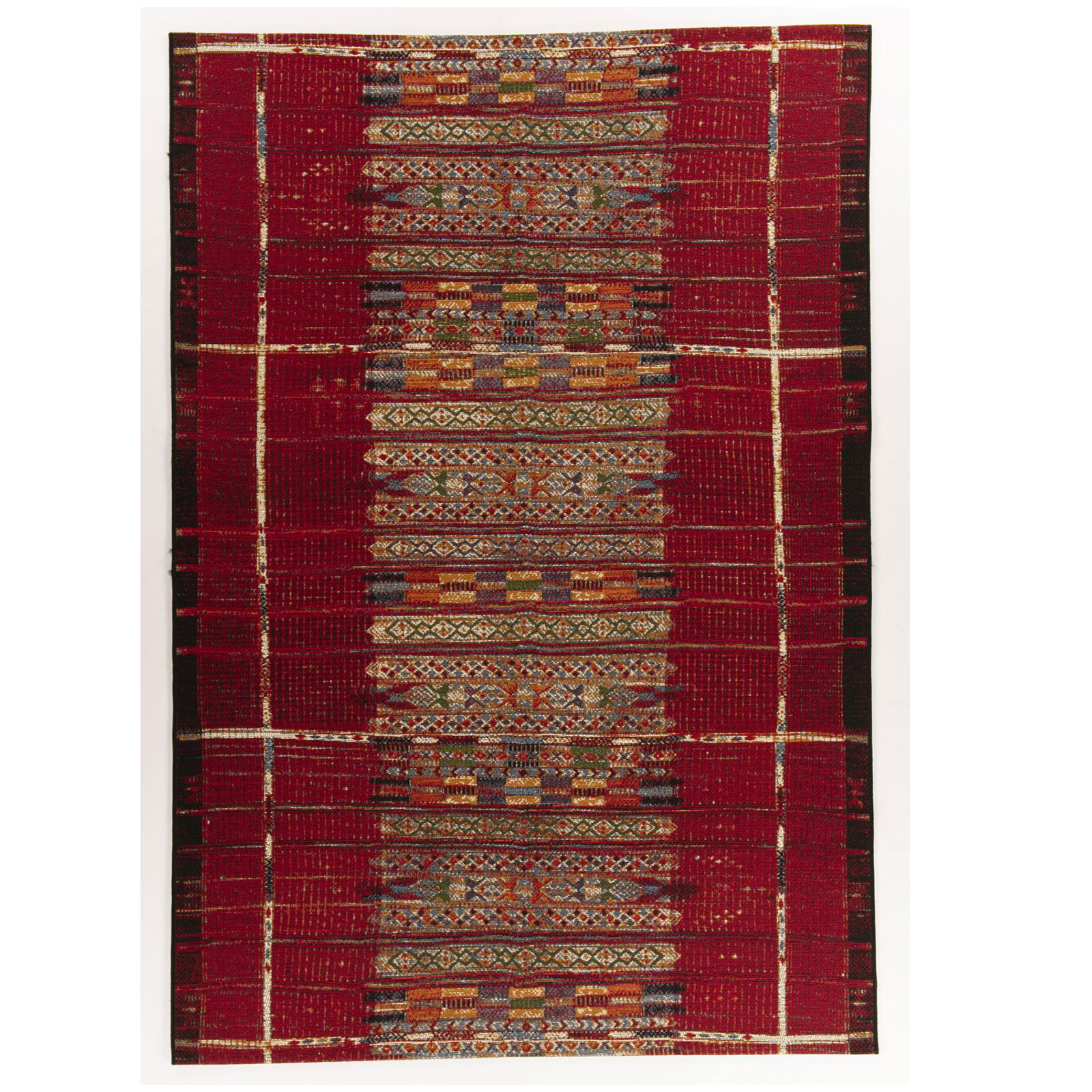 In-/Outdoorteppich - rot - 120x180 cm