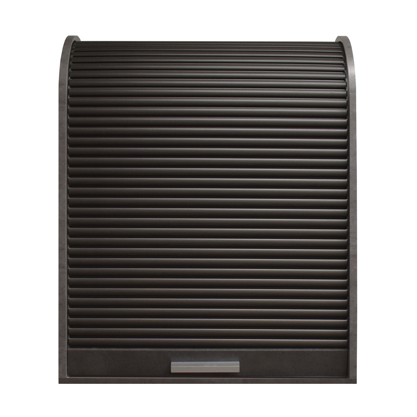 Jalousieschrank - Graphitoptik - 69 cm