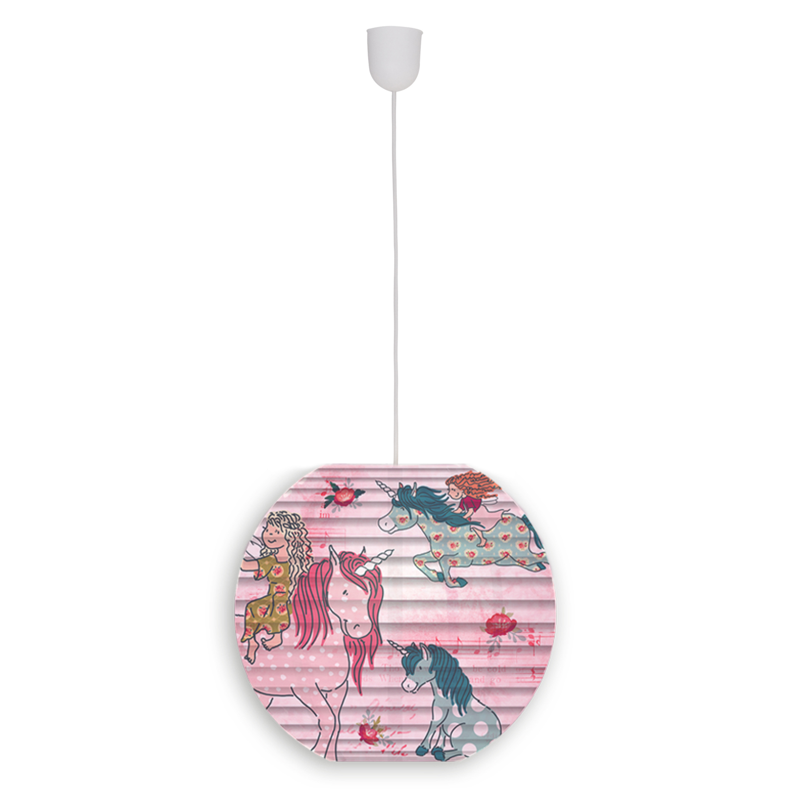Japanballon Einhorn - bunt - Ø 40 cm