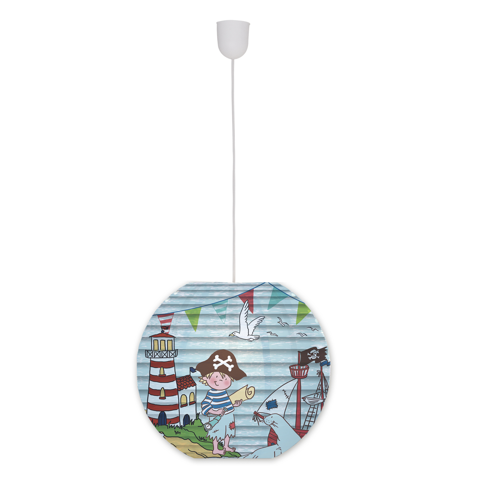 Japanballon Pirat - bunt - Ø 40 cm