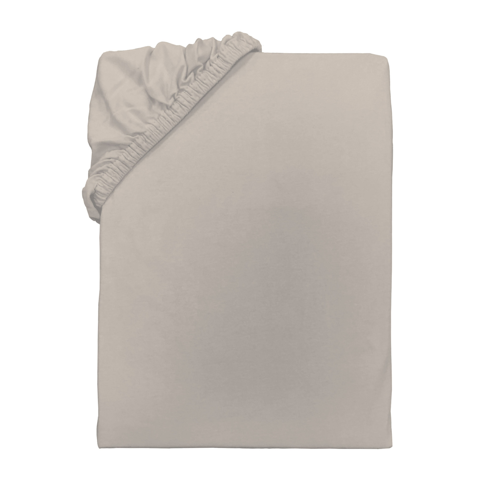 Jersey-Spannbettlaken - beige - 90-100 und 190-200 cm
