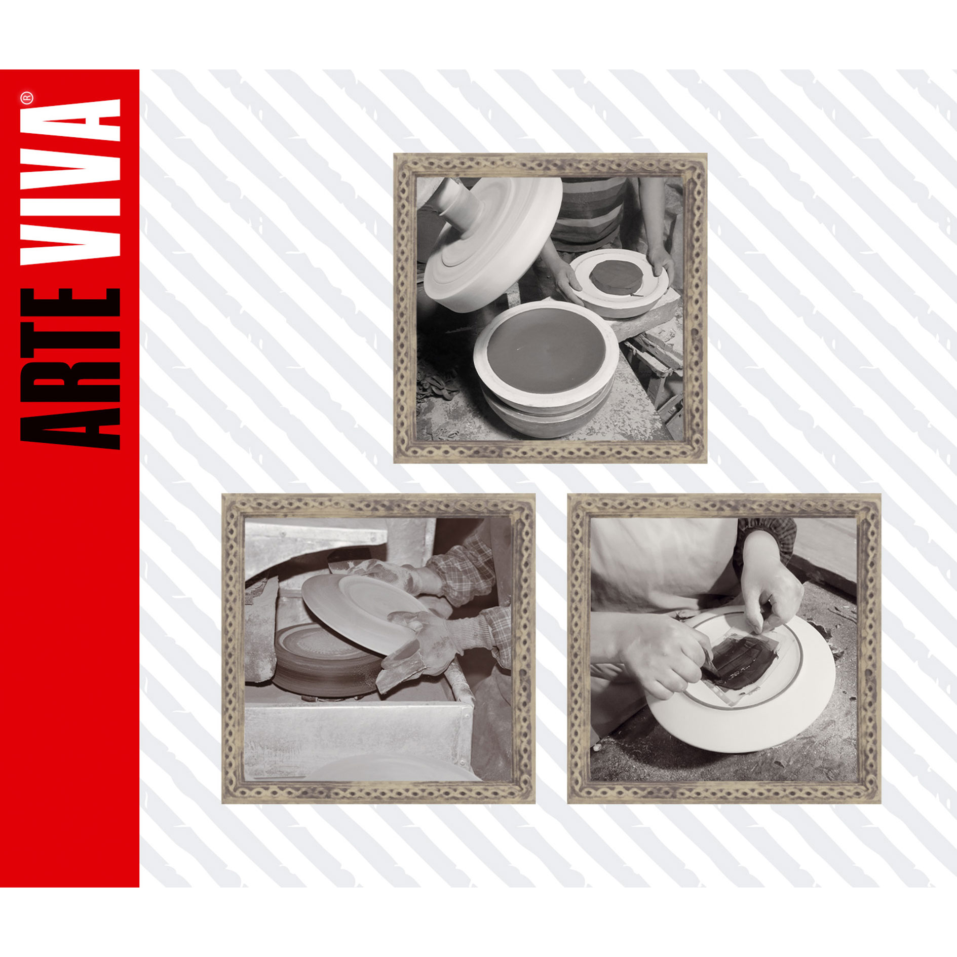 Kaffee- und Tafelservice - blau - 16-teilig