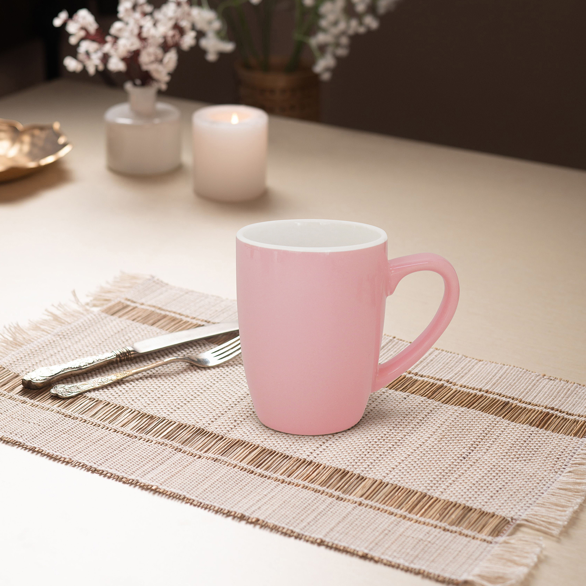 Kaffeebecher - pink - 260 ml