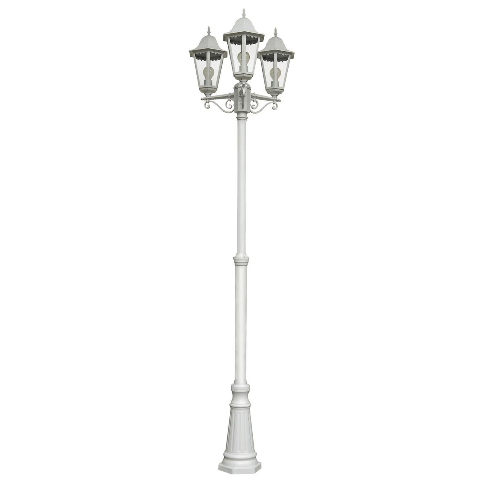 Kandelaber NORDERNEY - weiß - Aluminium - 220 cm hoch