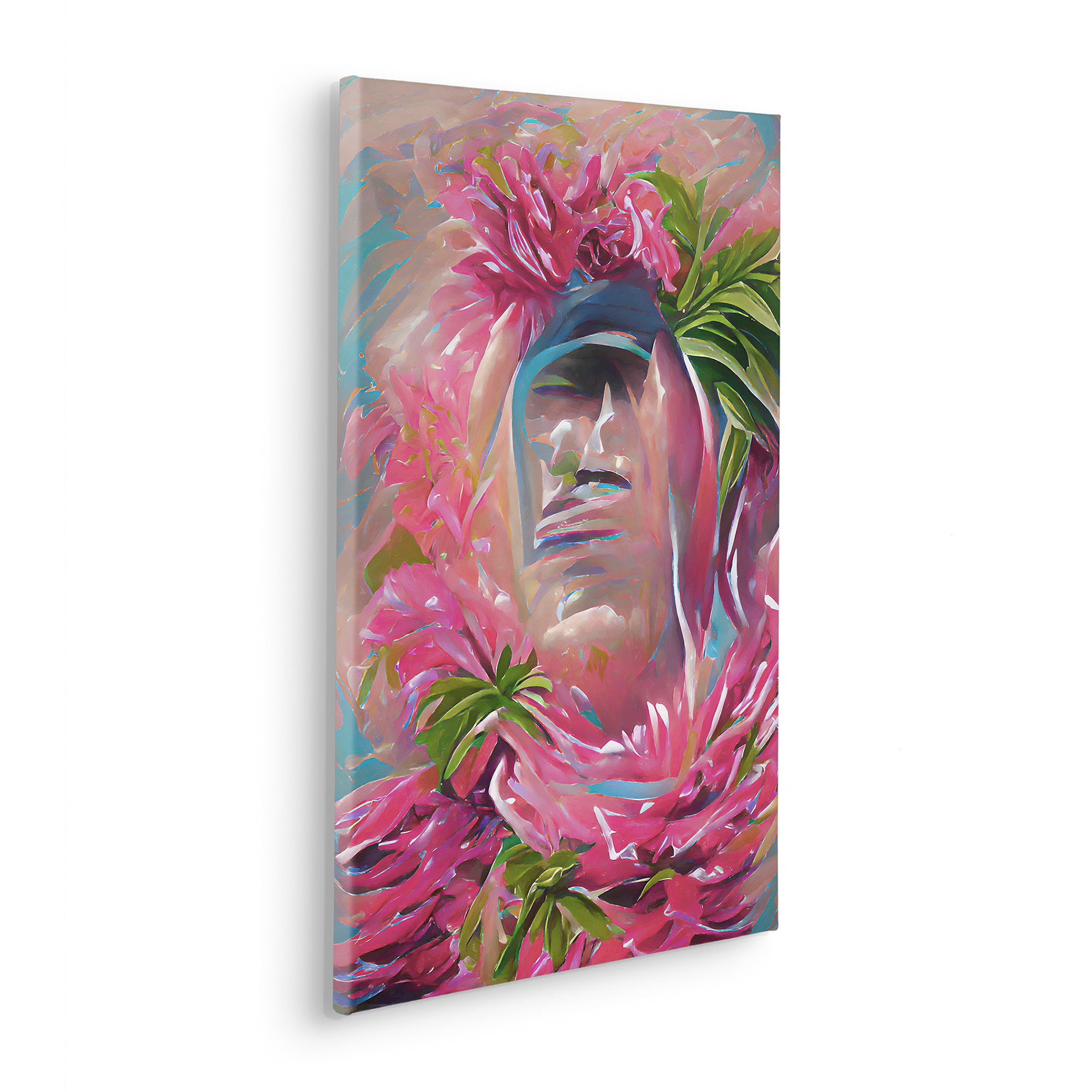Keilrahmenbild HAWAIANA - bunt - 40x60 cm