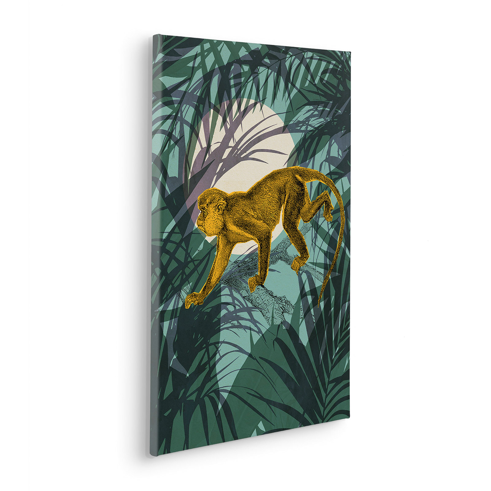 Keilrahmenbild SNEAKY MONKEY - 40x60 cm