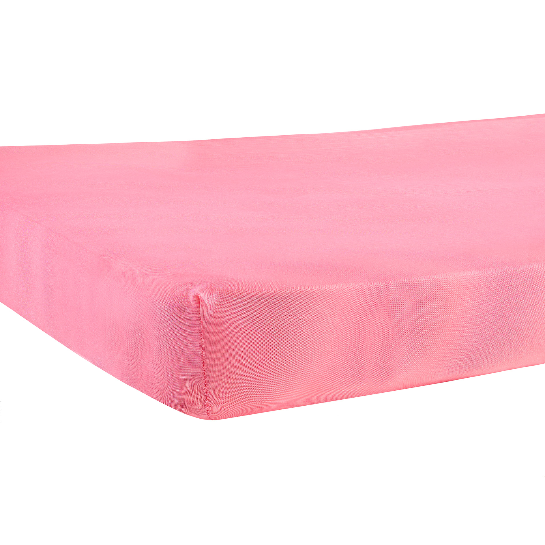 Kinder Microfaser-Spannbettlaken - pink - 60x120 bis 70x140 cm