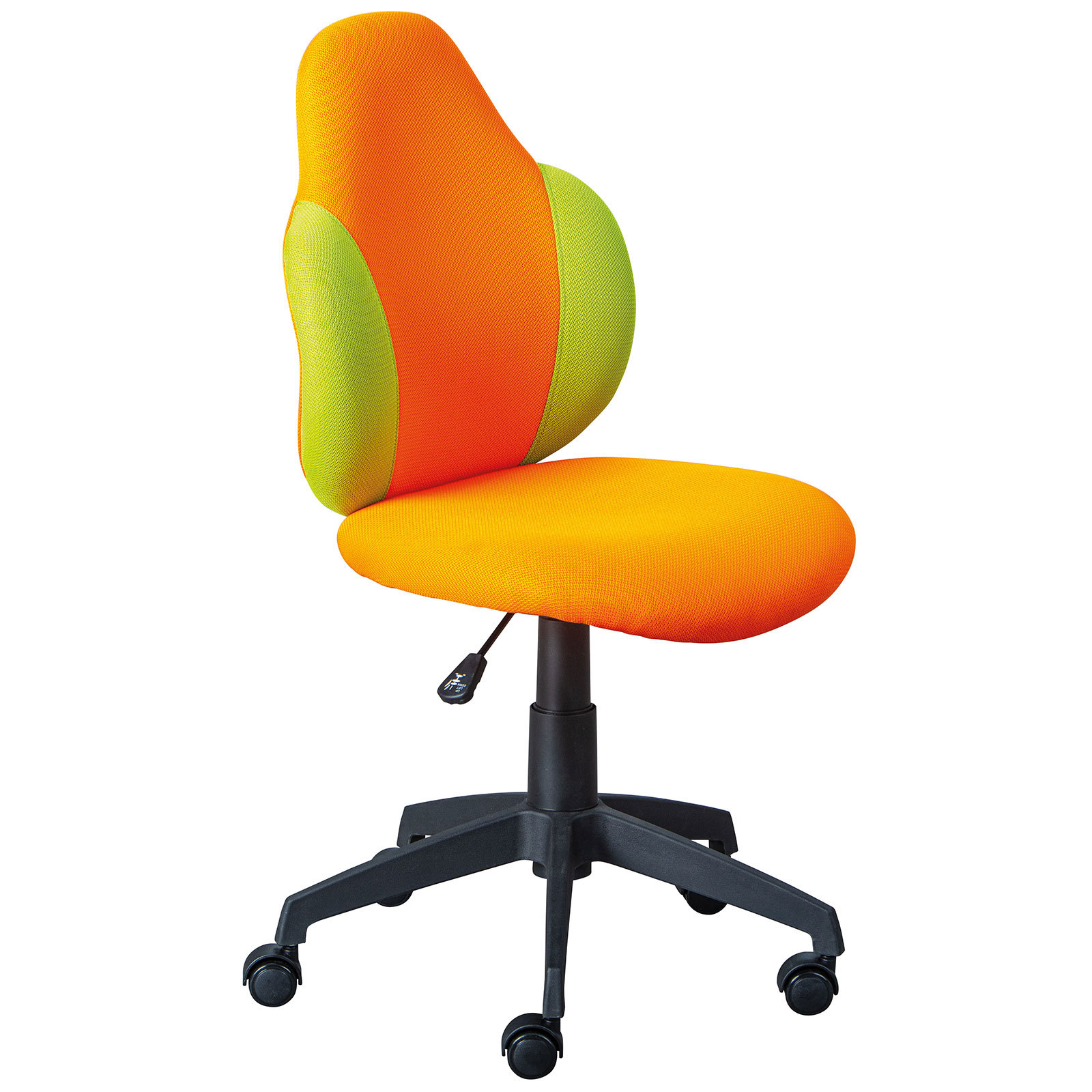 Kinderstuhl JESSI - orange-grün - höhenverstellbar