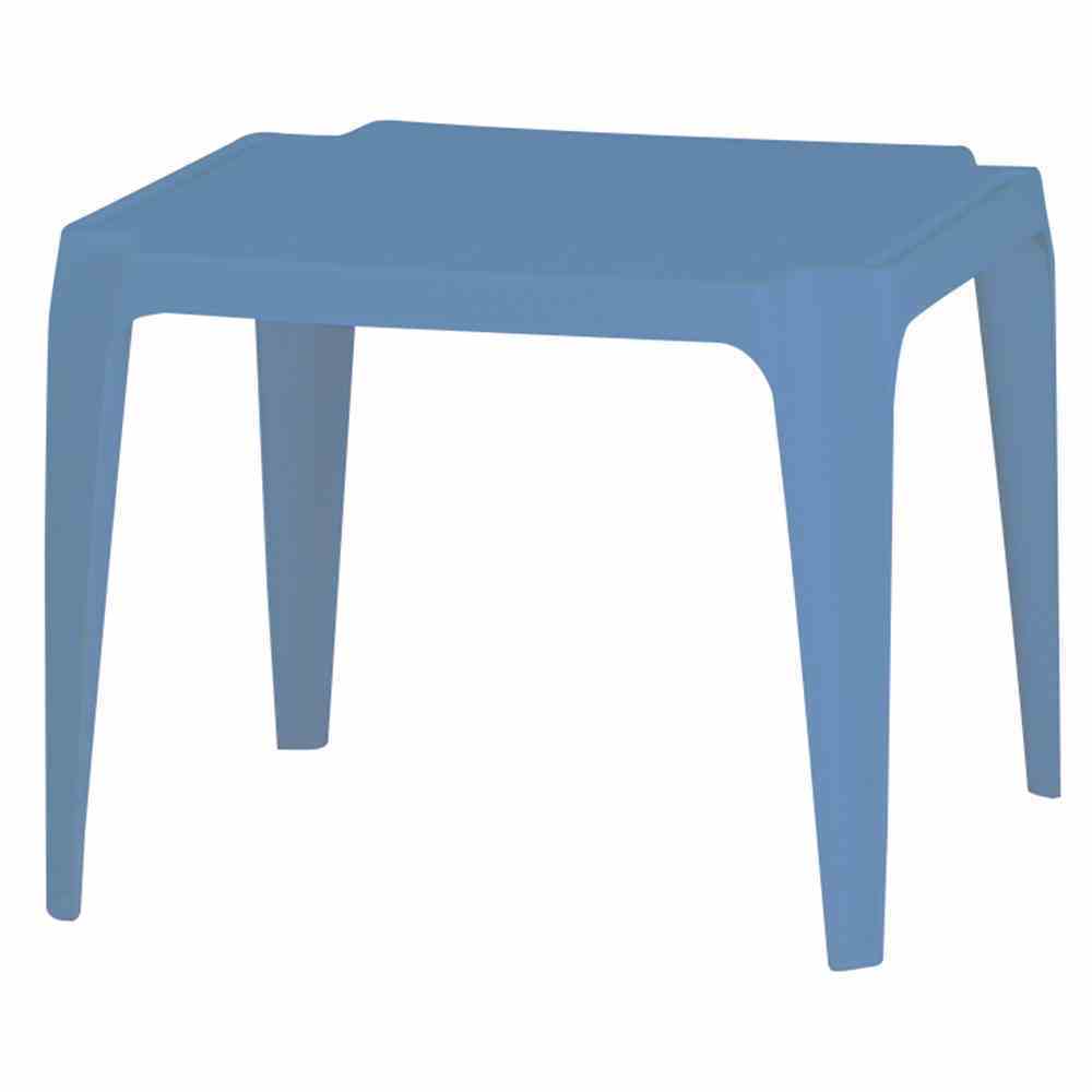 Kindertisch - hellblau - Kunststoff