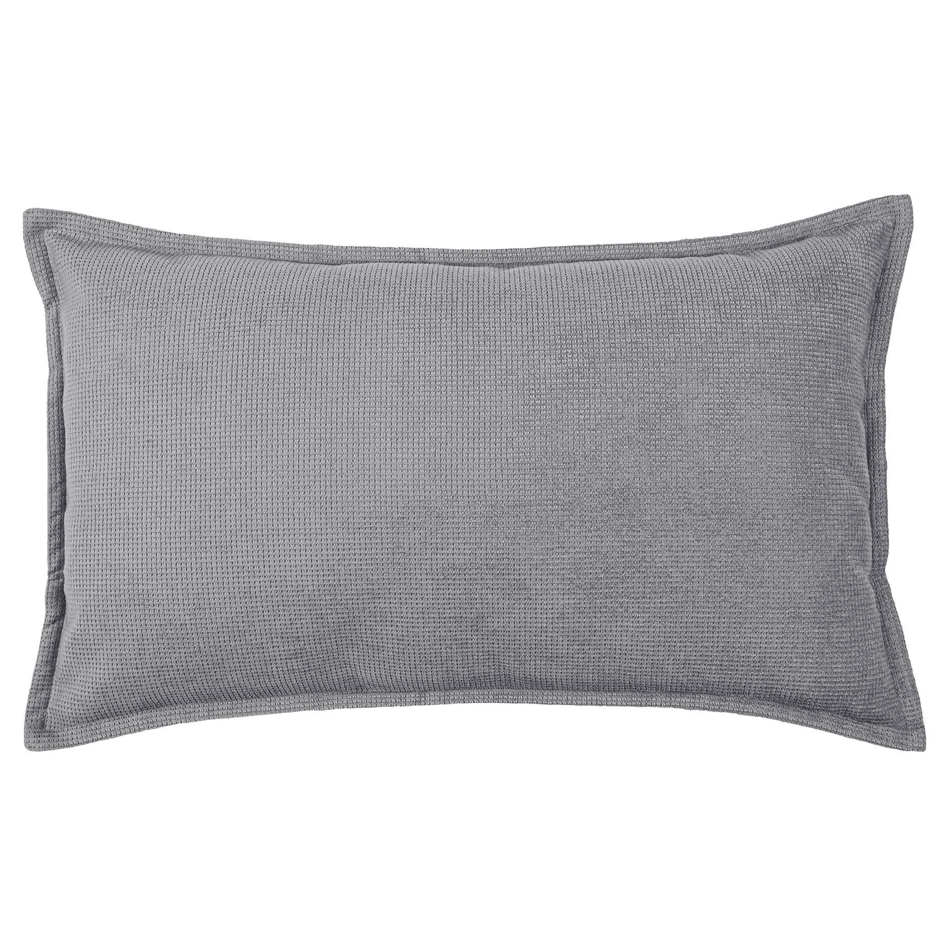 Kissen - silber - Cord - 30x50 cm
