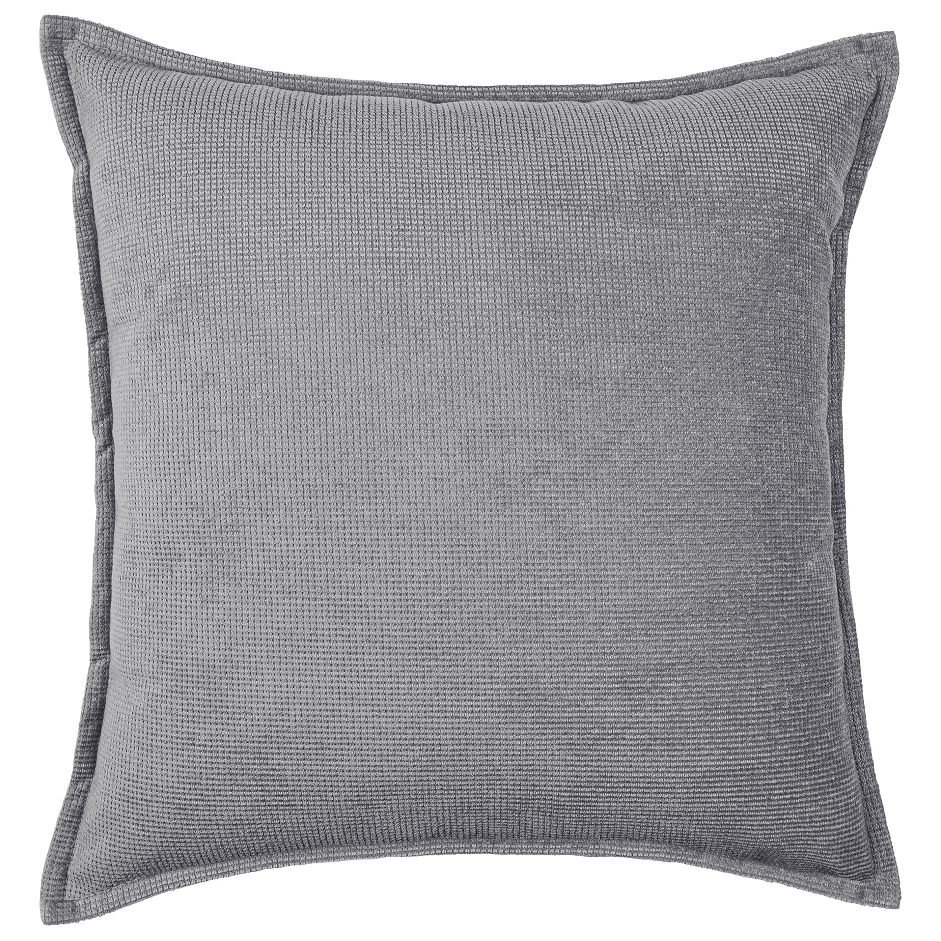 Kissen - silber - Cord - 45x45 cm