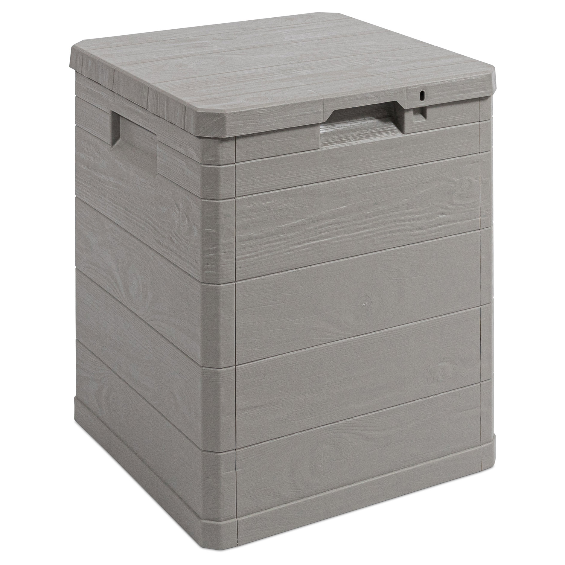 Kissenbox - grau - 90 Liter