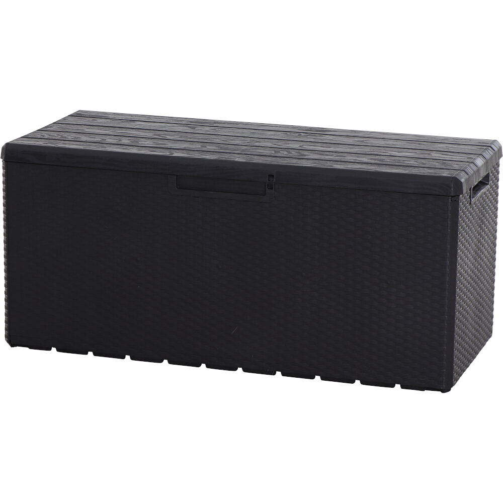 Kissenbox PORTOFINO - anthrazit - Kunststoff - 340 Liter