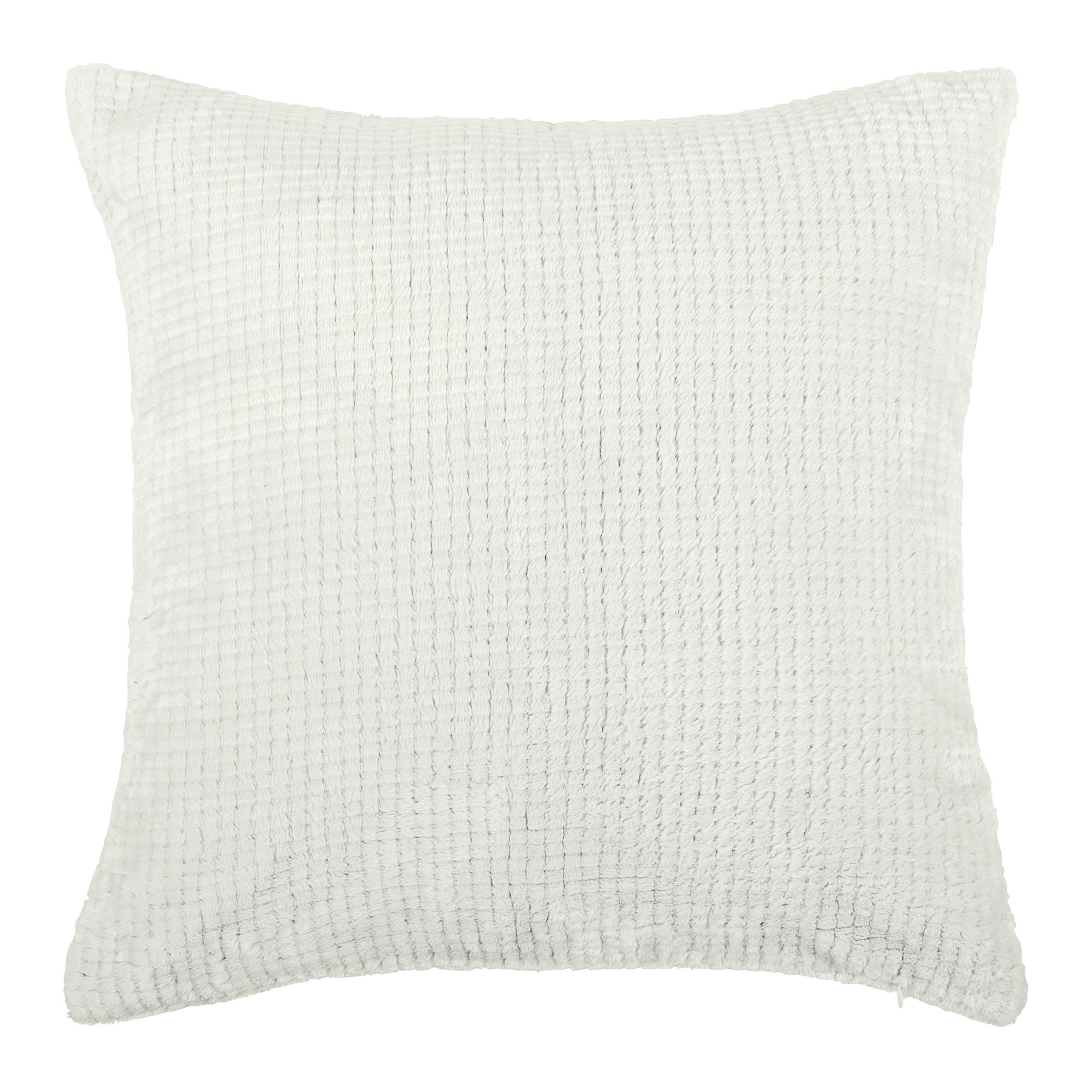 Kissenhülle - ecru - Flanell-Jacquard - 40x40 cm