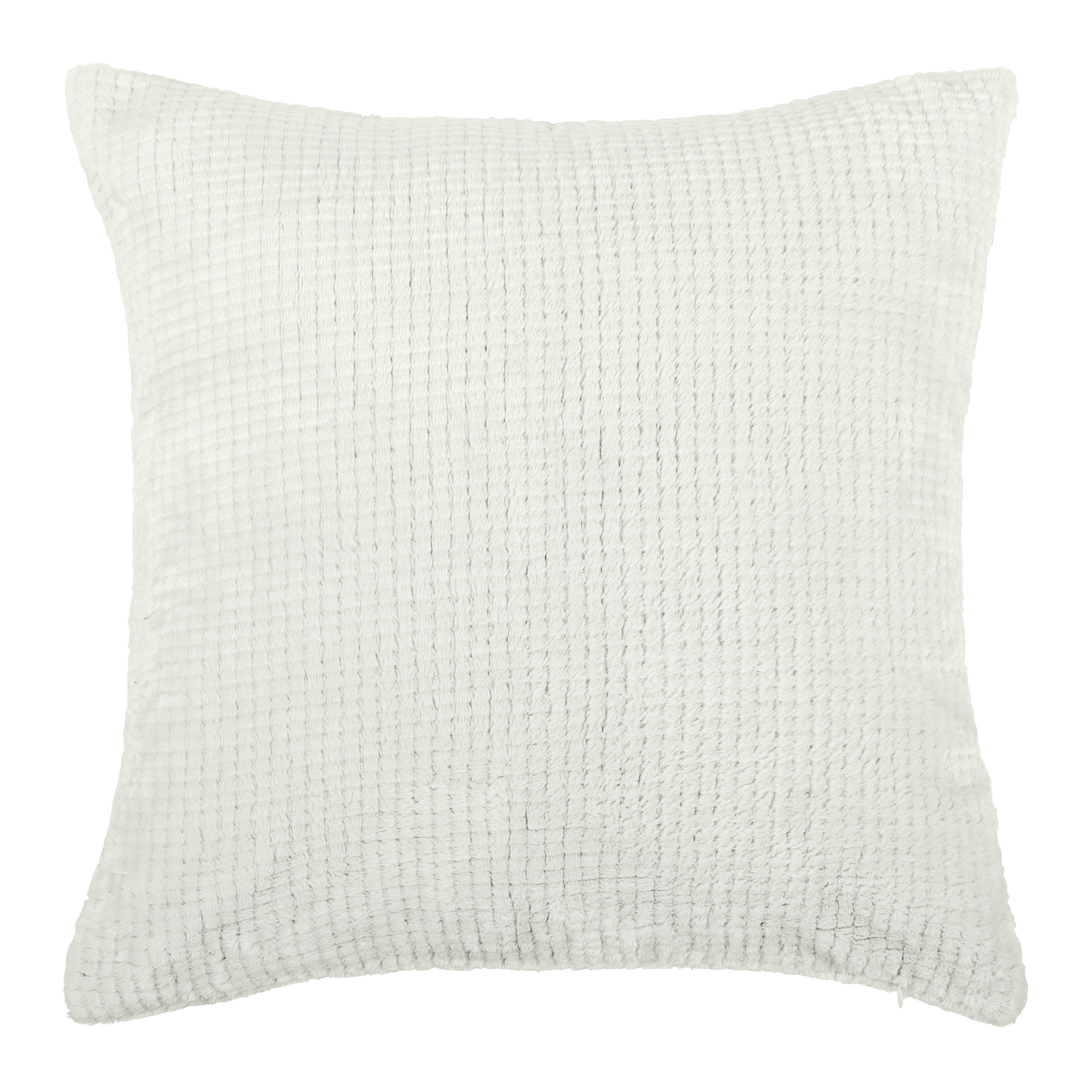 Kissenhülle - ecru - Flanell-Jacquard - 45x45 cm