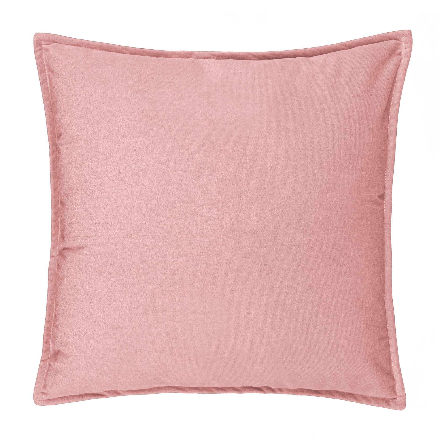 Kissenhülle - rosé - mit Stehsaum - 45x45 cm