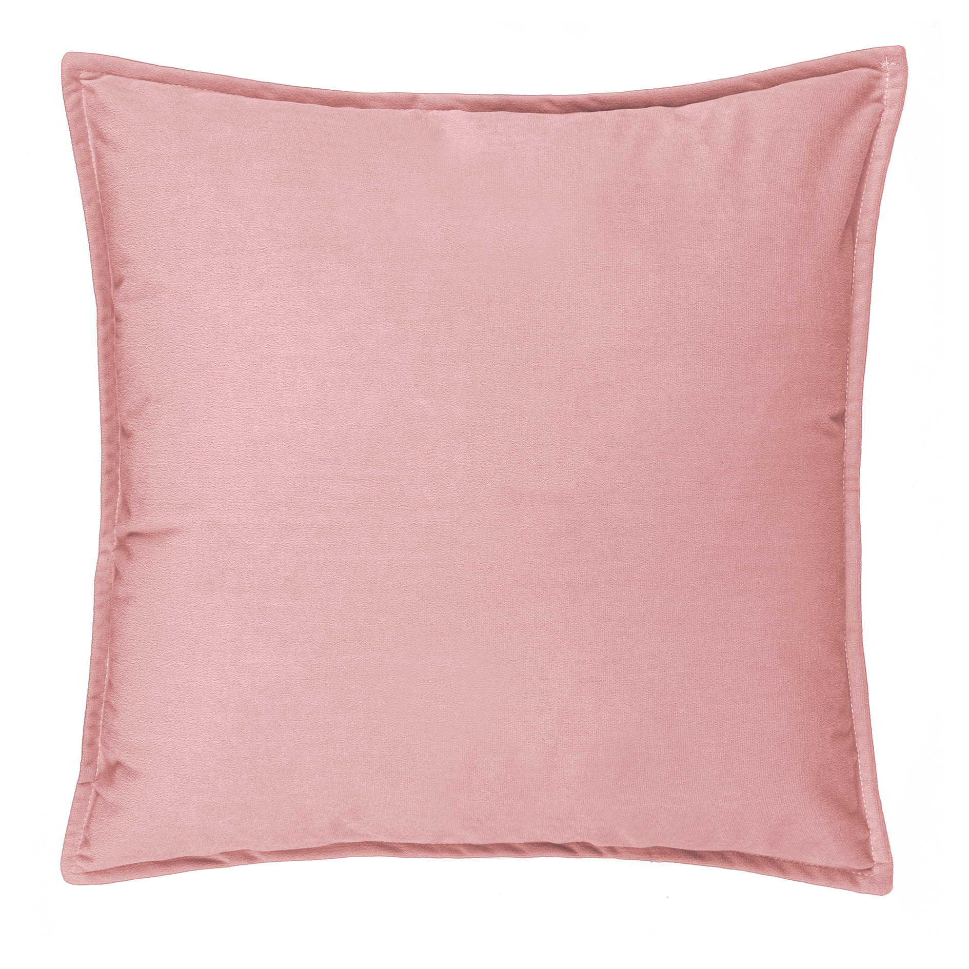 Kissenhülle - rosé - mit Stehsaum - 60x60 cm