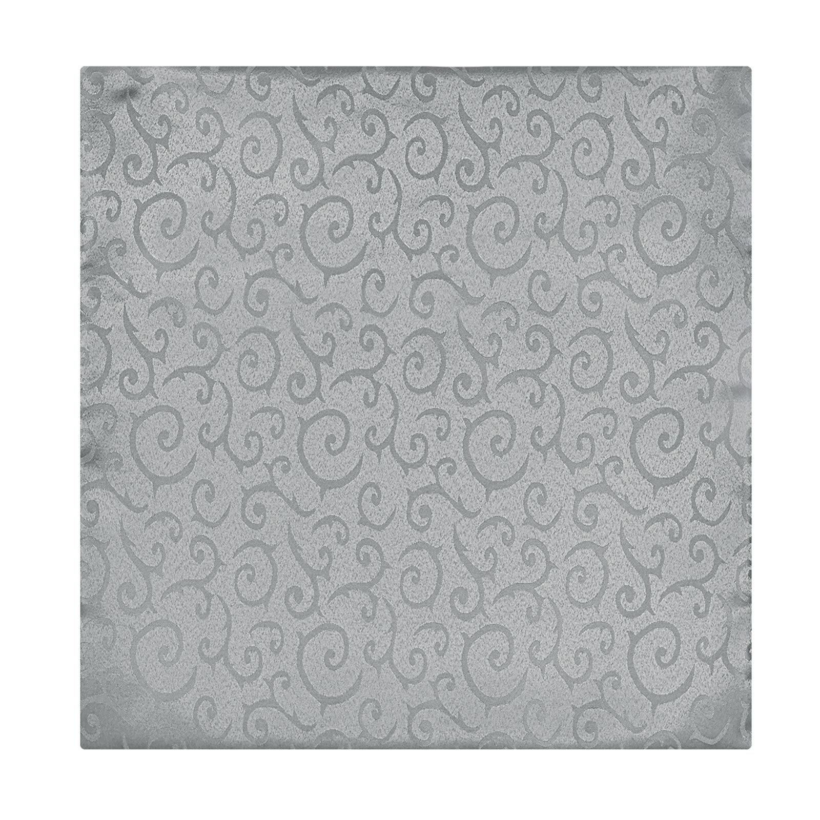 Kissenhülle - silber - Jacquard - 40x40 cm