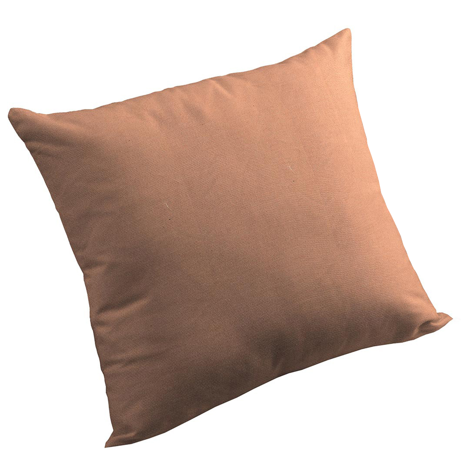 Kissenhülle UNI COLLECTION - braun - 40x40 cm
