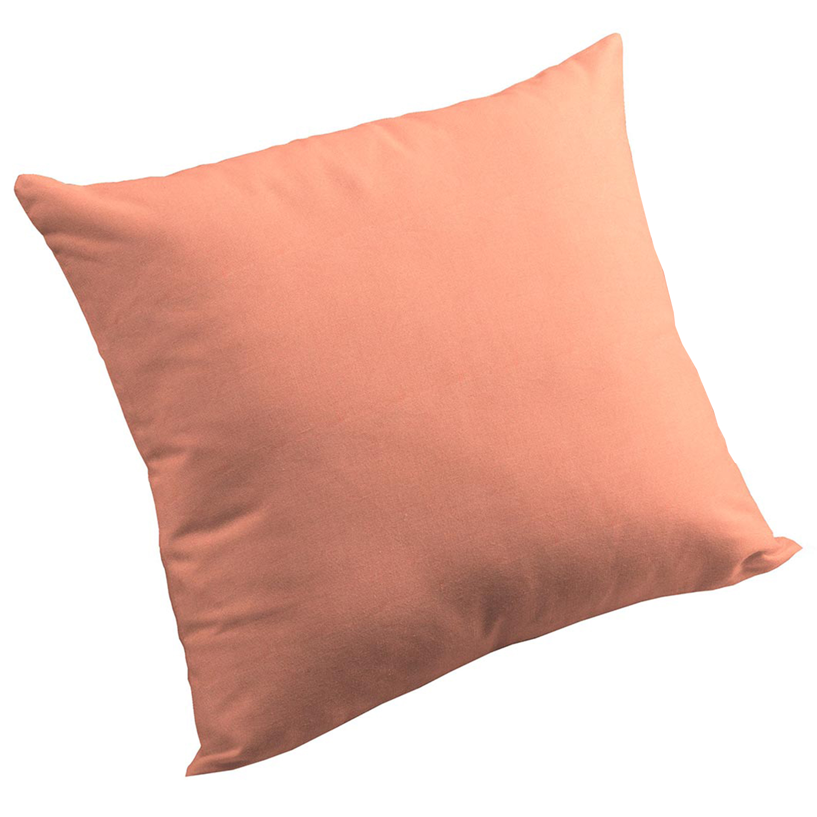 Kissenhülle UNI COLLECTION - orange - 50x50 cm