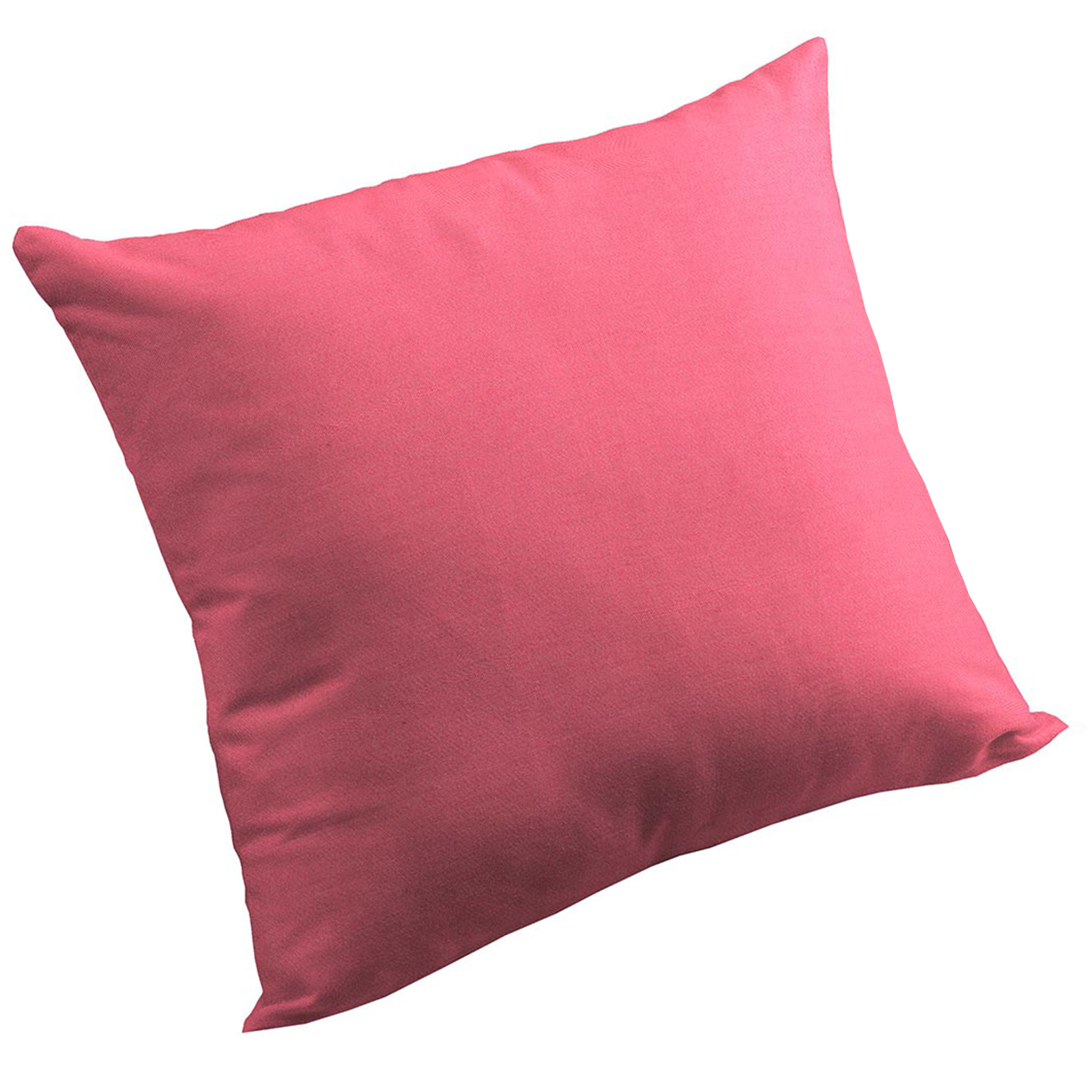 Kissenhülle UNI COLLECTION - pink - 50x50 cm