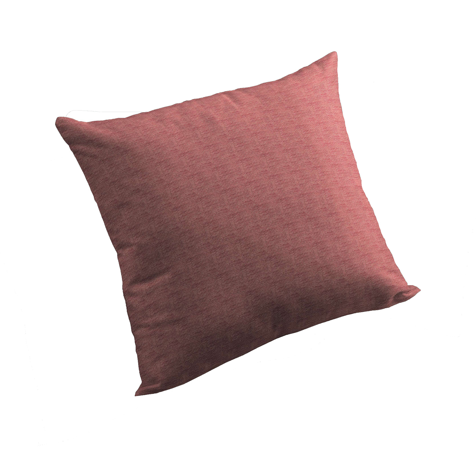 Kissenhülle UNI COLLECTION - rot - 50x50 cm