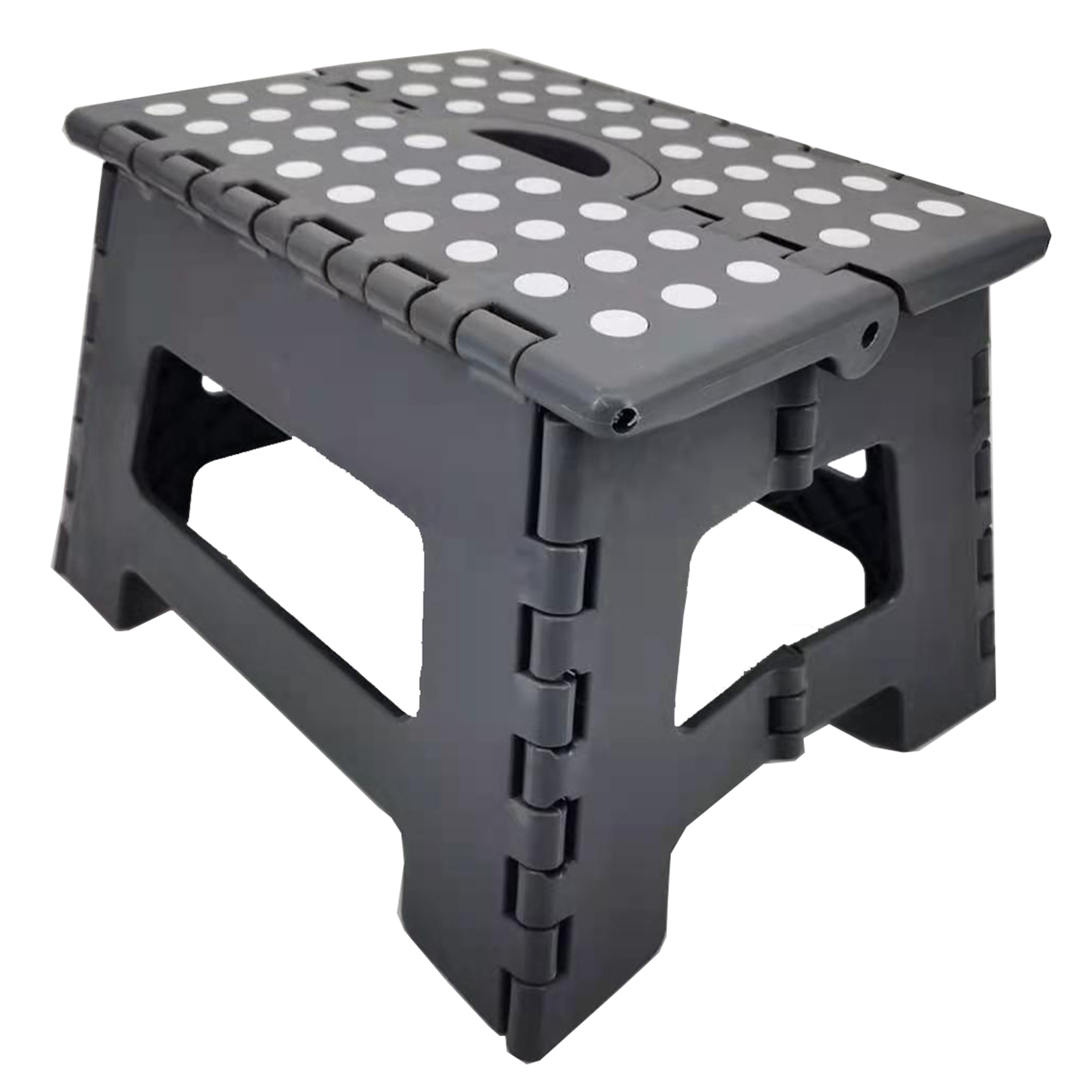 Klapphocker - grau - 22 cm hoch