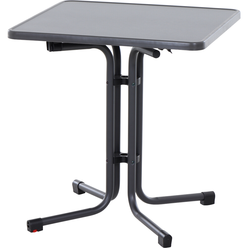 Klapptisch PACO - anthrazit - quadratisch - 70 cm