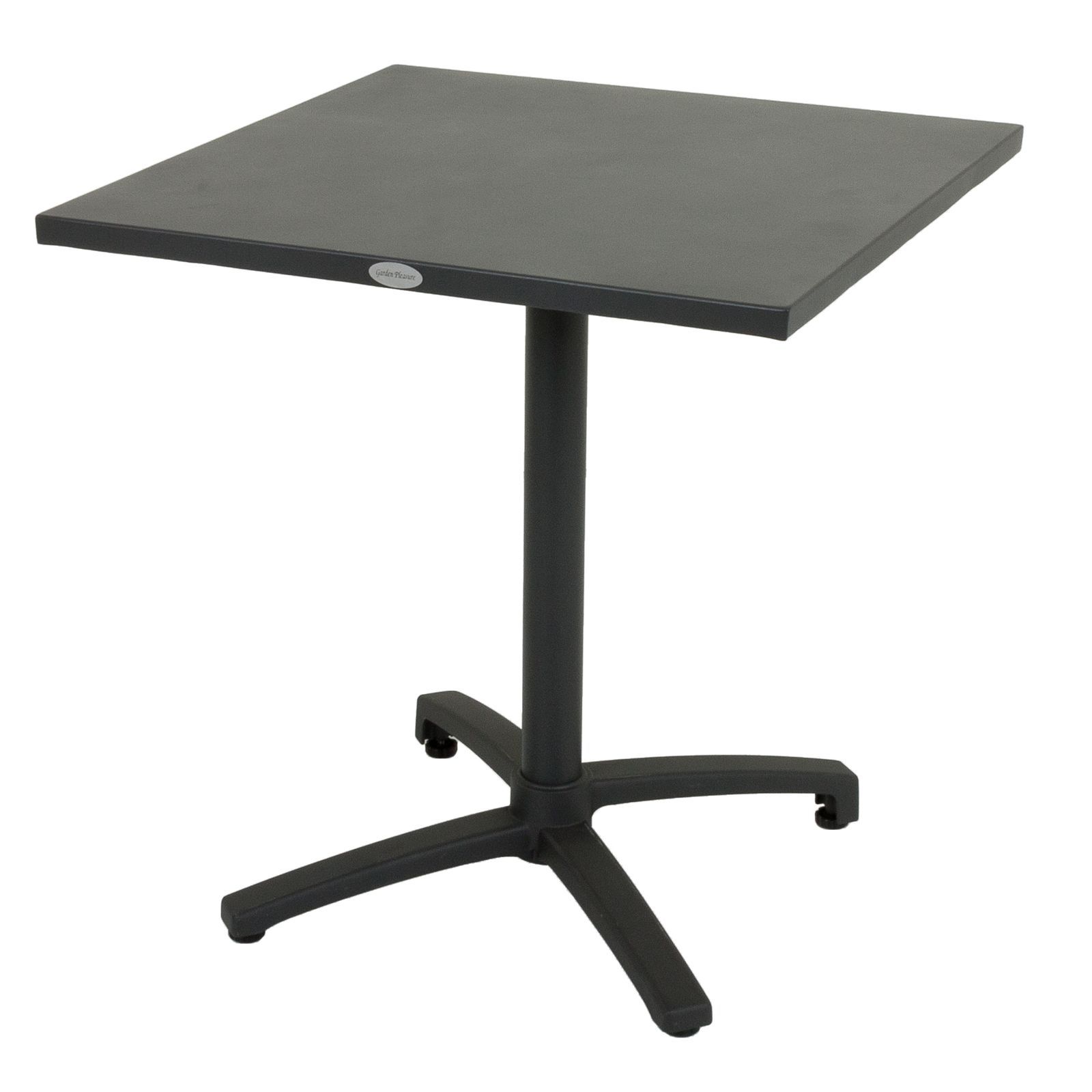 Klapptisch TREVISO - anthrazit - 70x70 cm