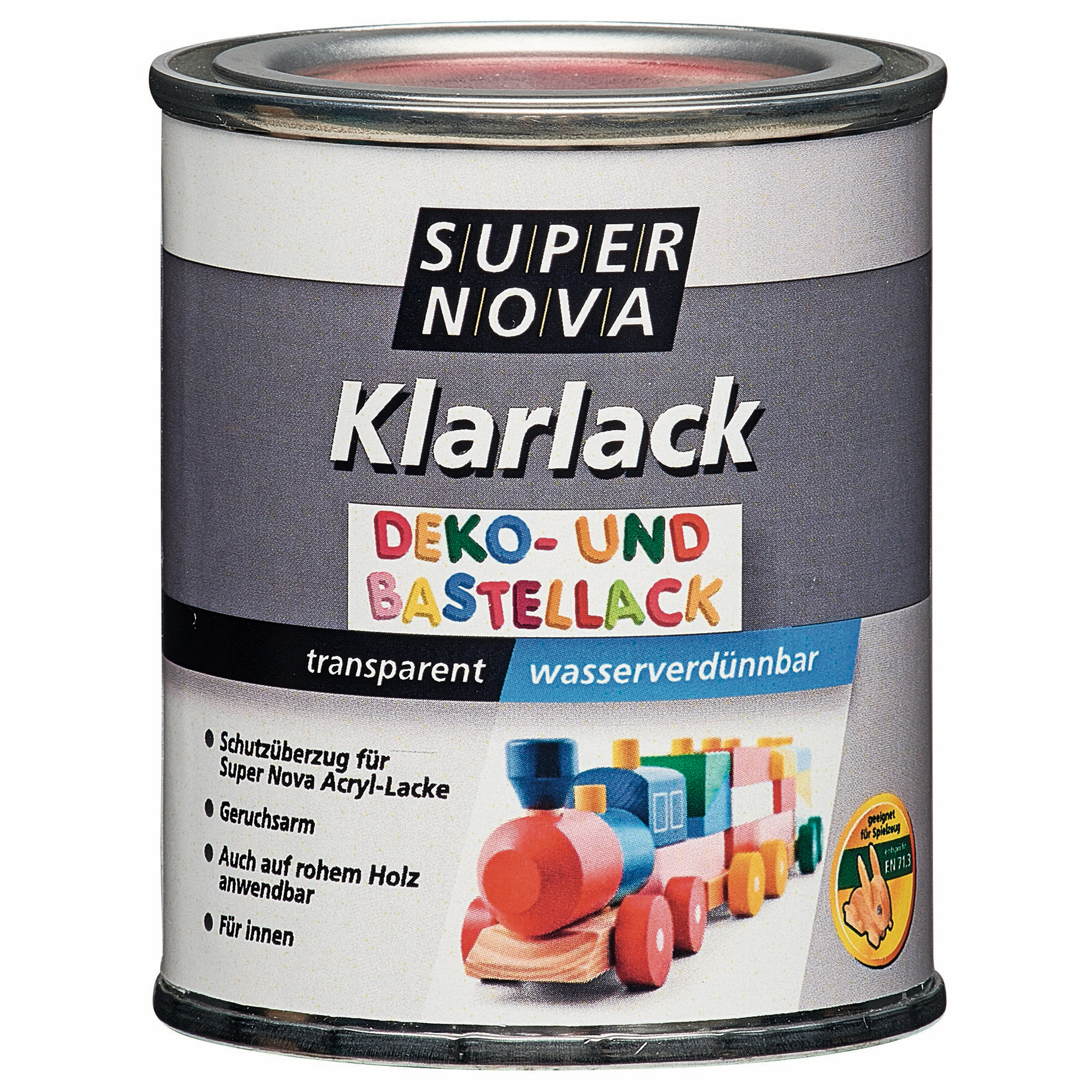 Klarlack - farblos glänzend - 125 ml