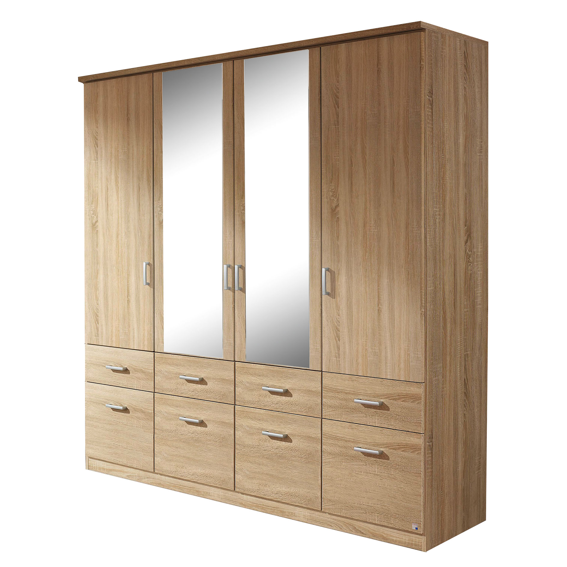 Kleiderschrank - Sonoma Eiche - 181 cm breit