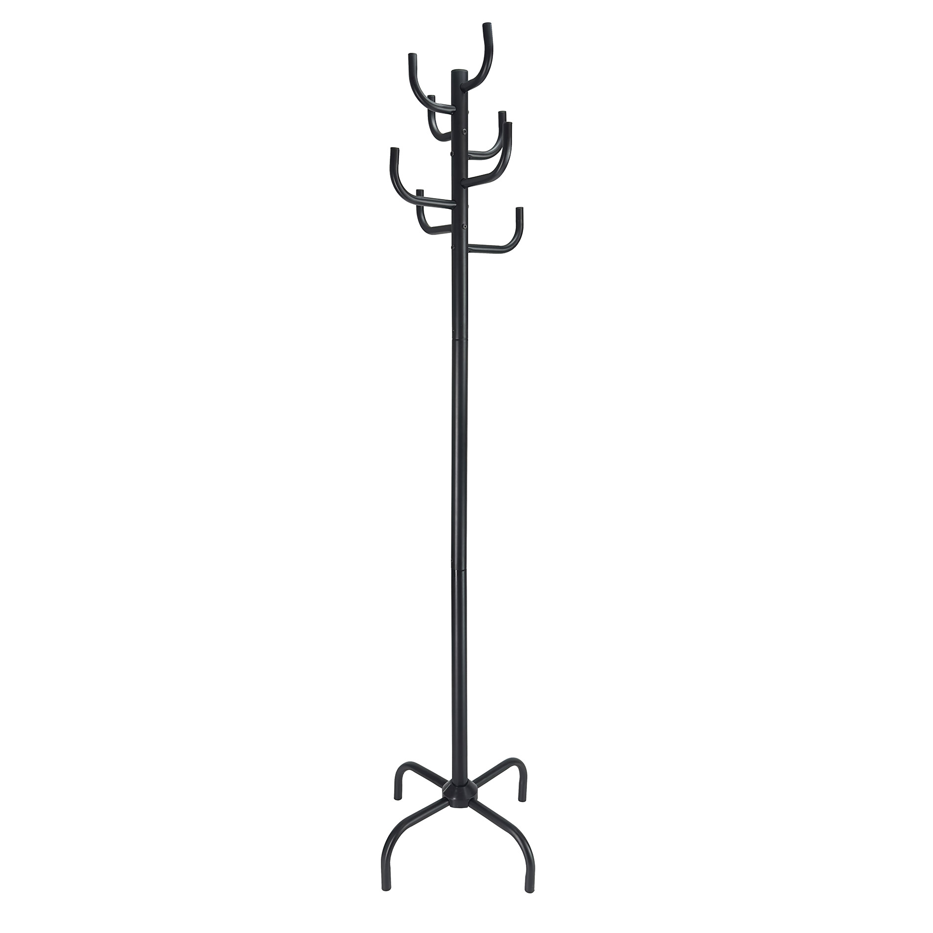 Kleiderständer - schwarz - 8 Haken