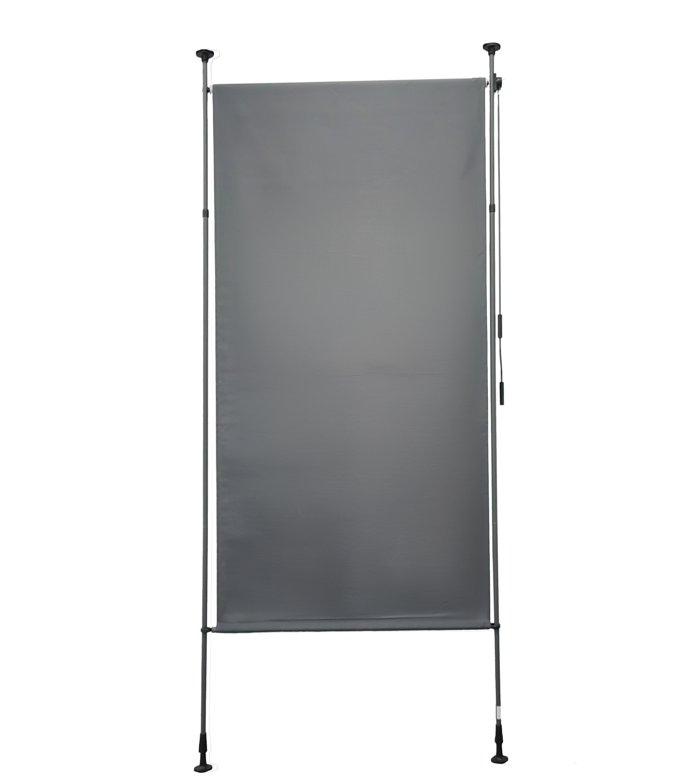 Klemm-Sichtschutz - anthrazit - 120 cm breit