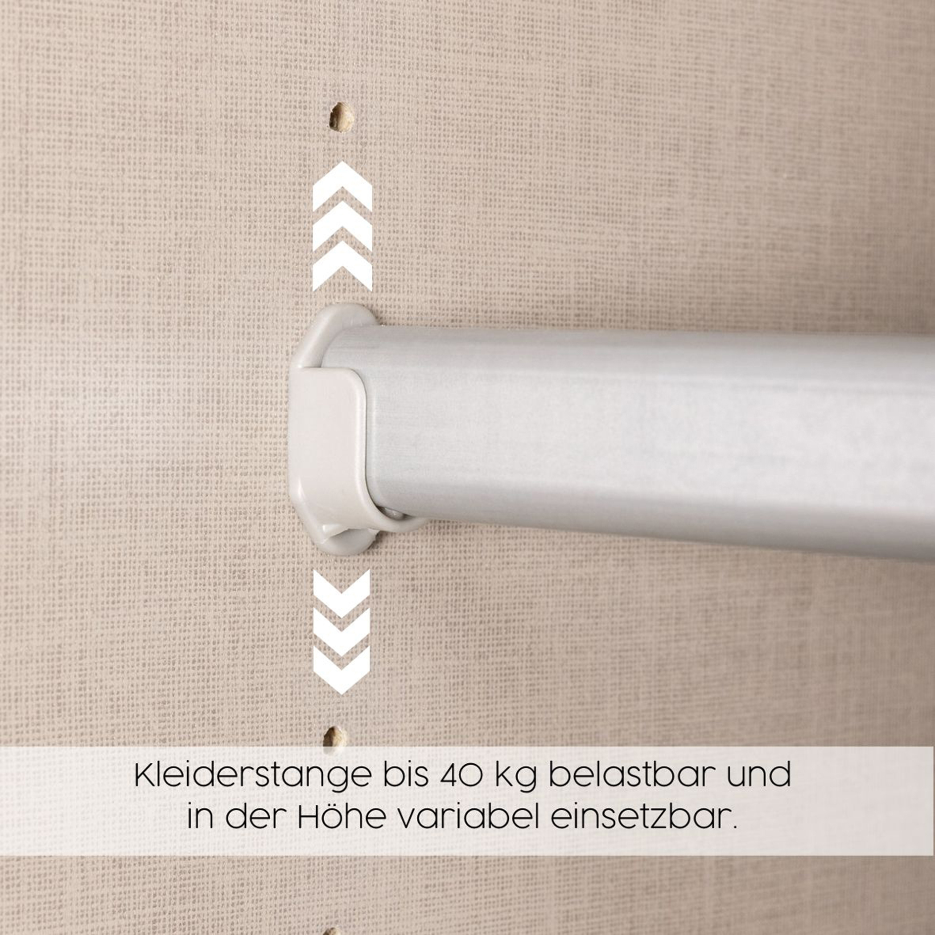 Kombi-Drehtürenschrank - Sonoma Eiche - weiß - 271 cm