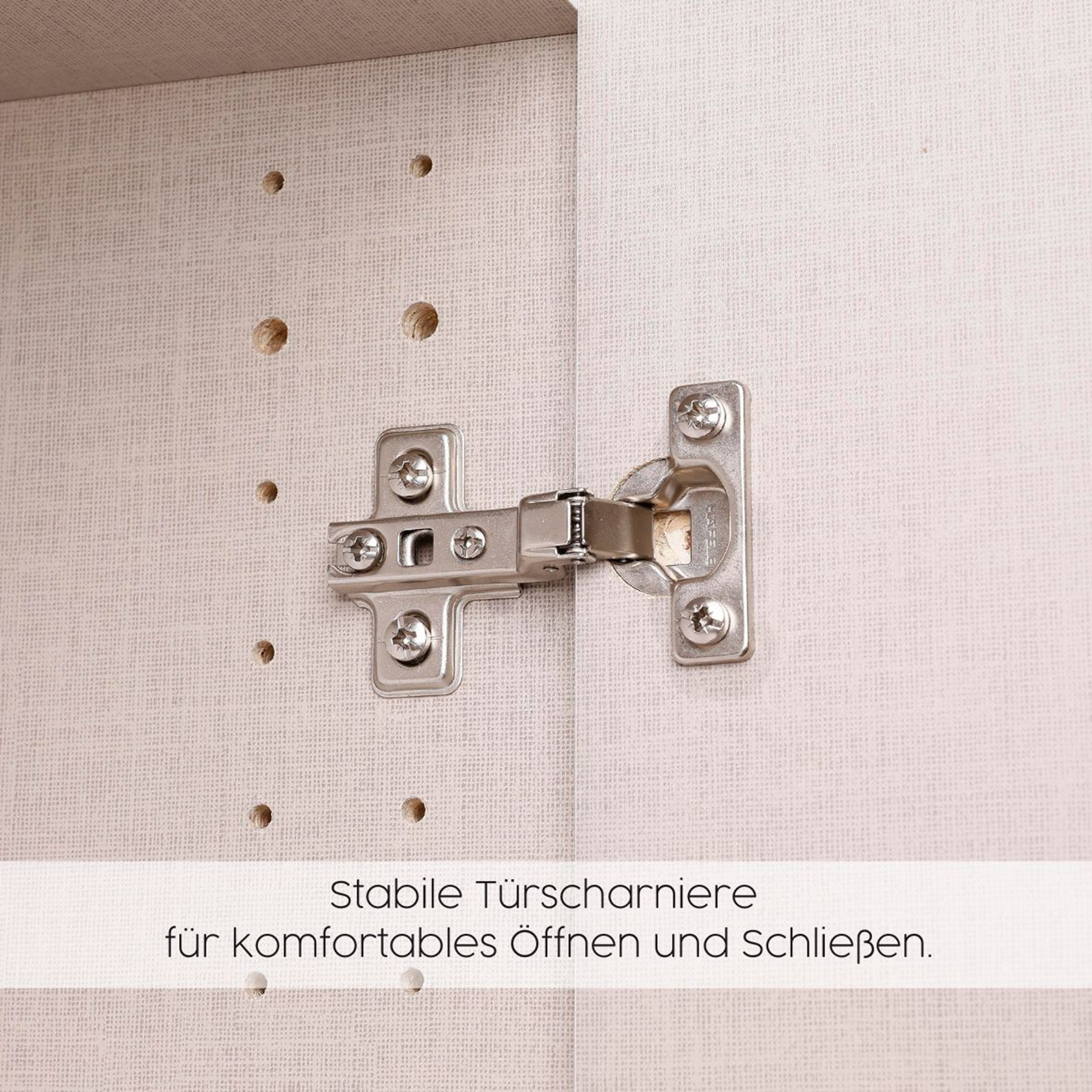 Kombi-Drehtürenschrank - Sonoma Eiche - weiß - 271 cm