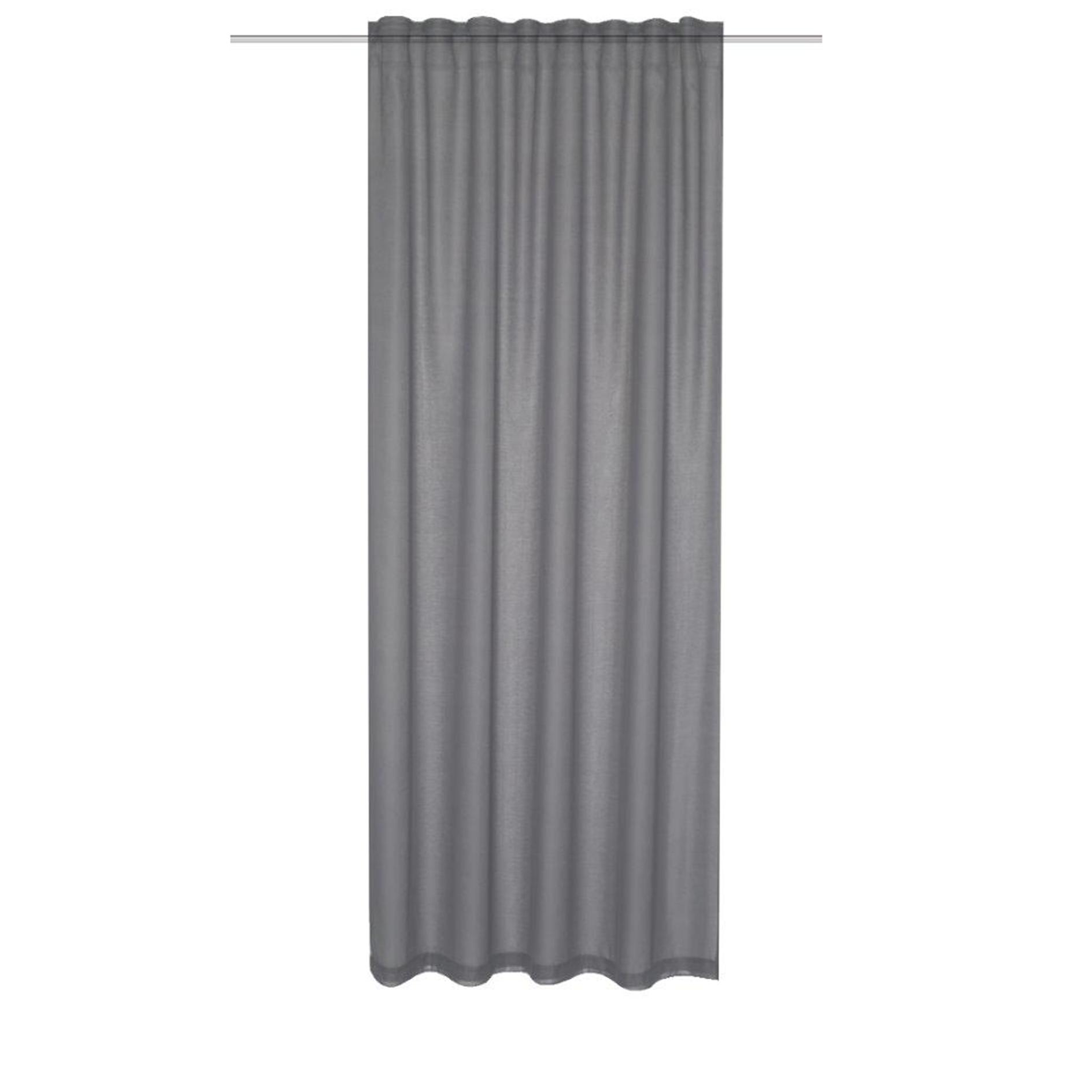 Kombibandschal DOLLY - grau - 140x175 cm
