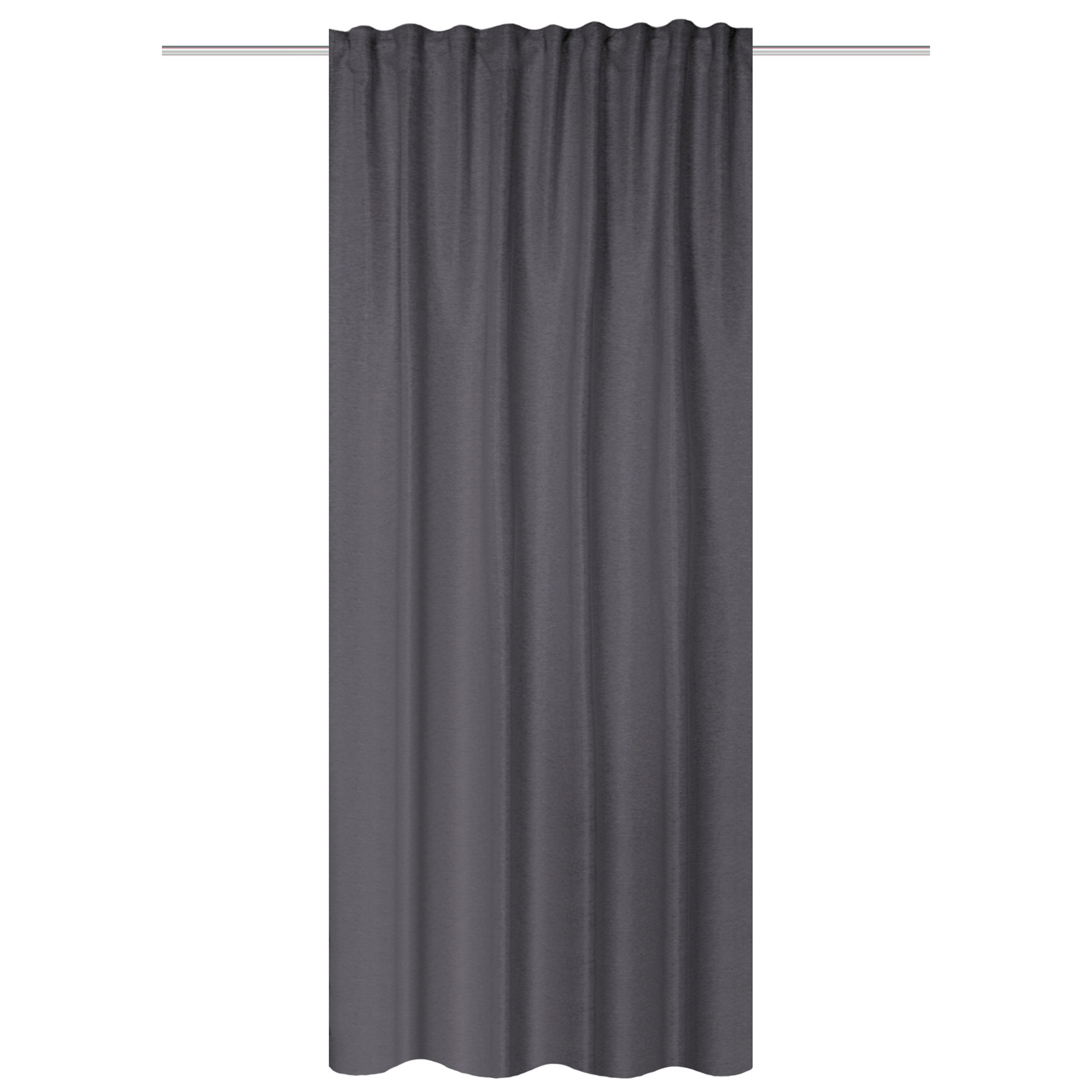 Kombibandschal JOHN - anthrazit - verdunkelnd - 135x175 cm