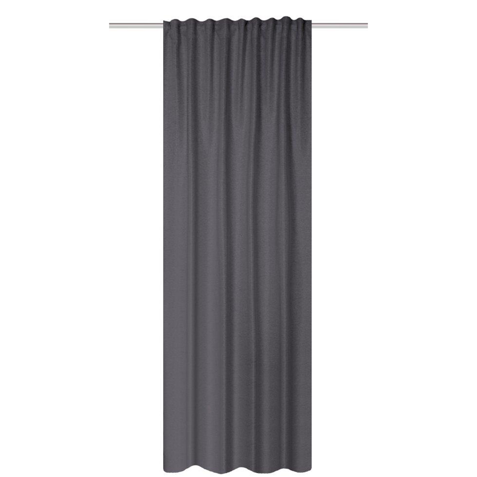Kombibandschal JOHN - anthrazit - verdunkelnd - 135x245 cm