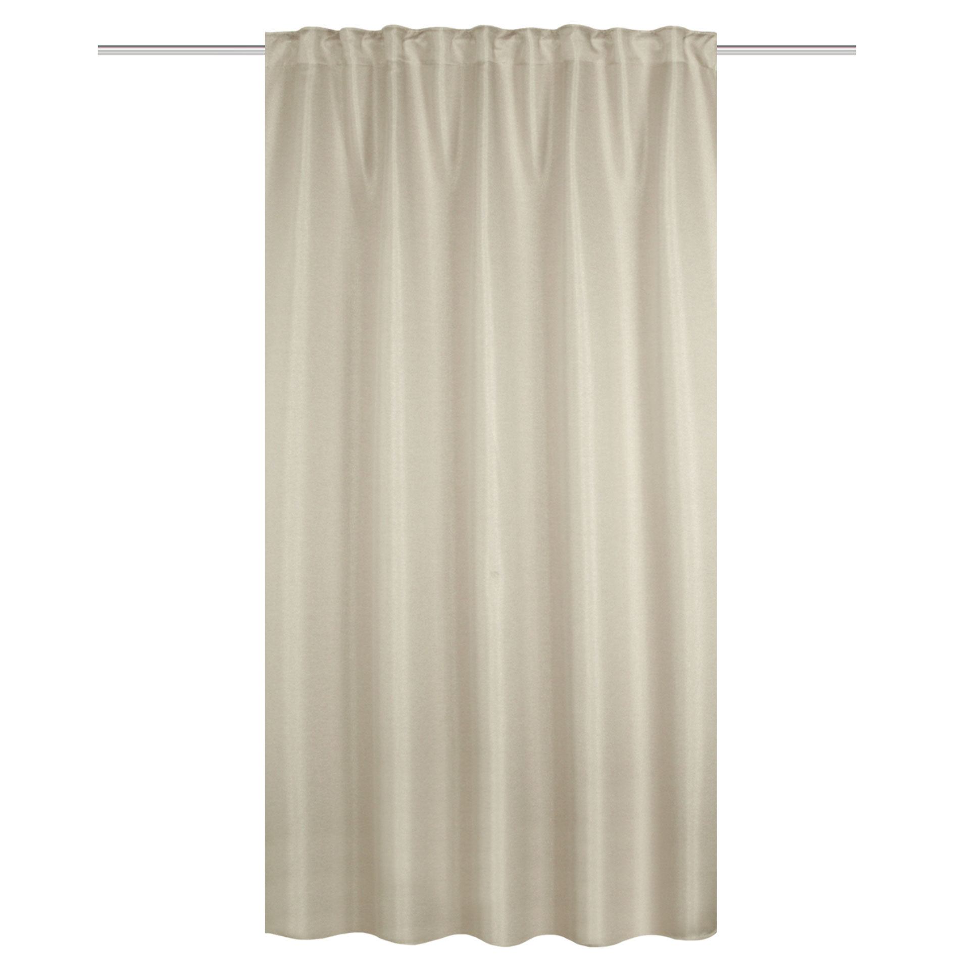 Kombibandschal JOHN - taupe - verdunkelnd - 135x160 cm